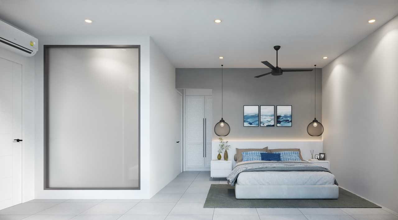 The Hideaway Phase 2 - Premium 3 Bedroom Garden Pool Villa in Bophut for sale 