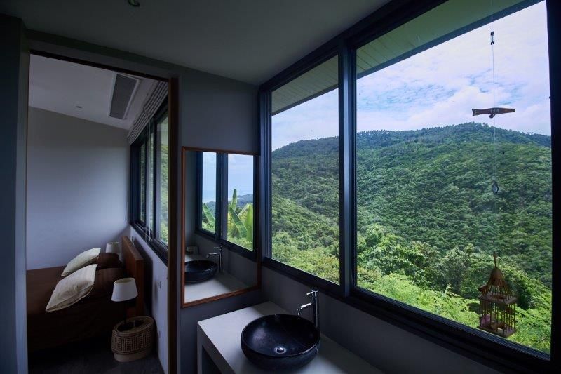 Architecturally Stunning Villa with Spectacular Ocean and Mountain View