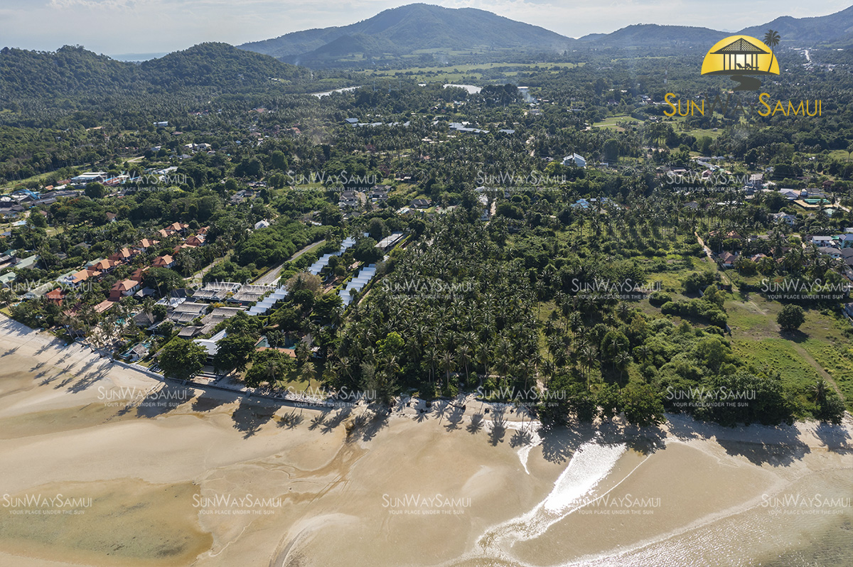 Ultimate 9 Rai Beachfront Land in Hua Thanon for sale