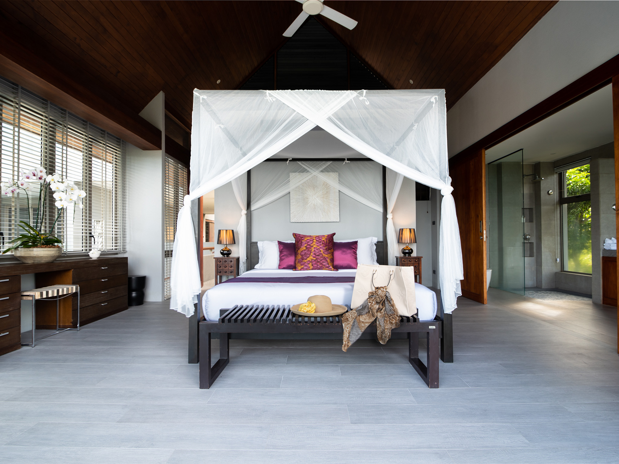Villa Suralai - Modern Thai 6 Bedroom Seaview Pool Villa in Bophut for sale: Villa Suralai - Modern Thai 6 Bedroom Seaview Pool Villa in Bophut for sale