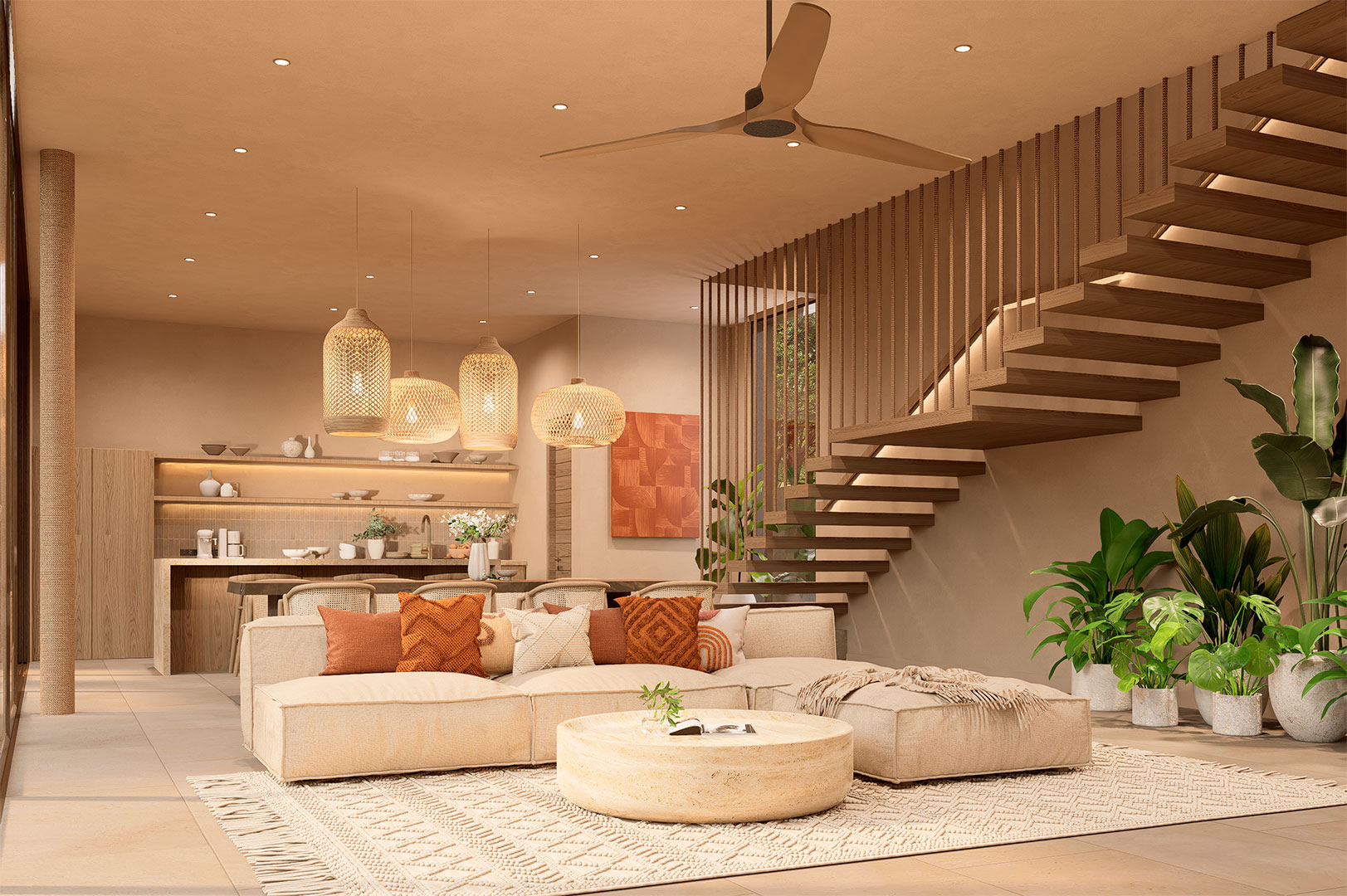 Pacific Noma – Beachside 4 to 5 Bedroom Garden Pool Villa in Maenam: Pacific Noma – Beachside 4 to 5 Bedroom Garden Pool Villa in Maenam