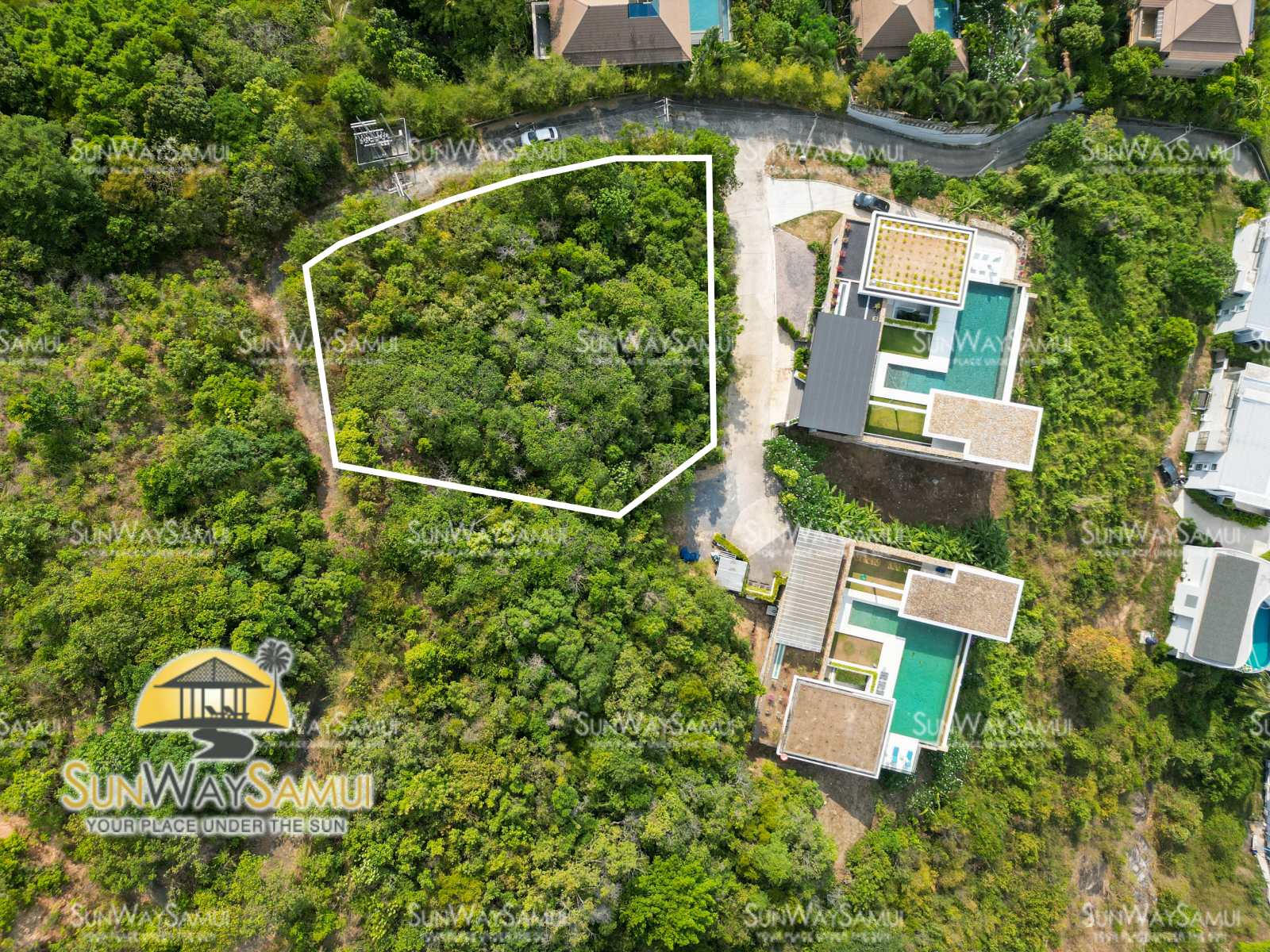 (SOLD) Panoramic 1654sqm Seaview Land in Bangpor for sale