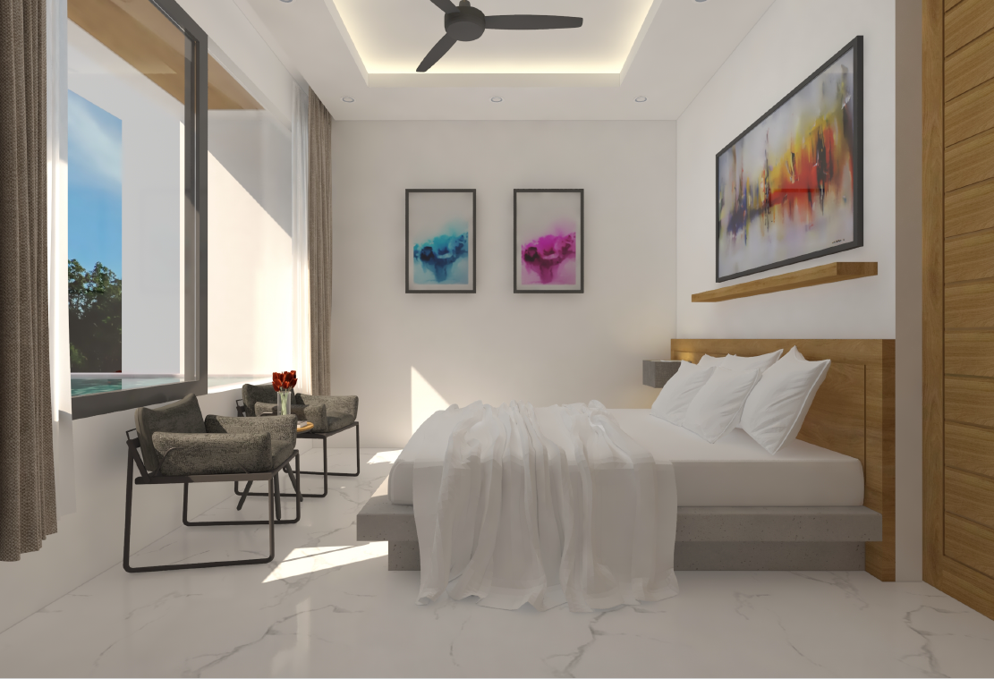 (SOLD) 1-2 Bedroom Sea View Apartments with plunge pool for sale, Lamai