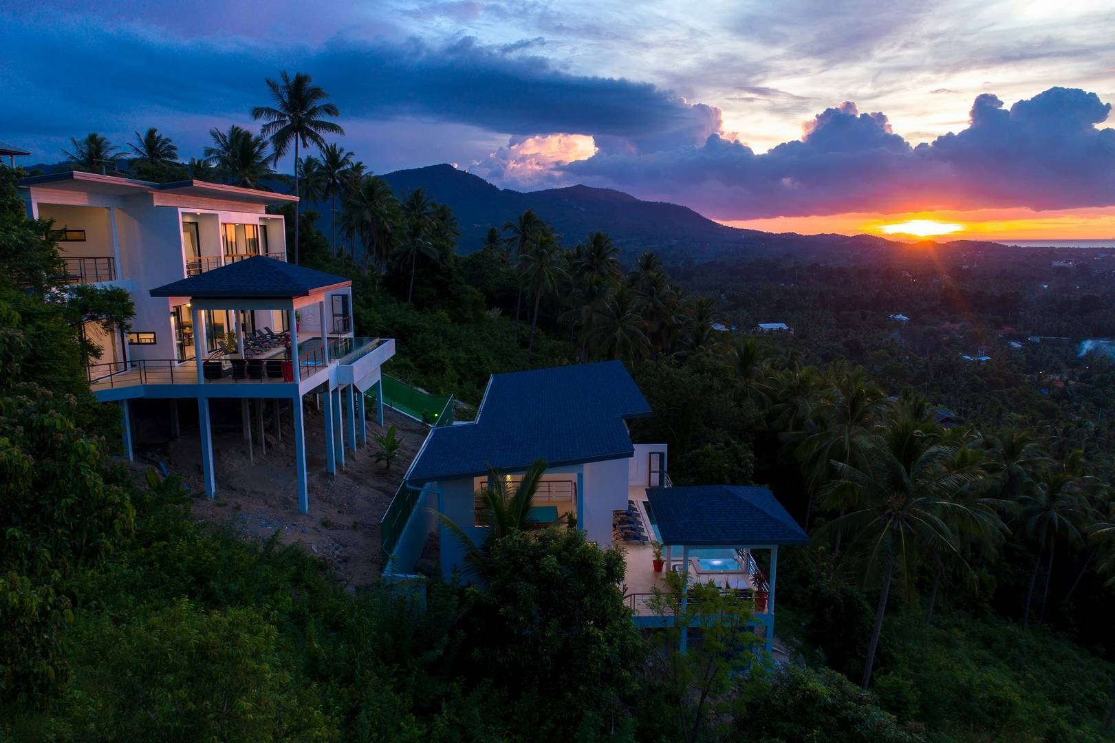 Alluring 4 Bedroom Seaview Pool Villa in Maenam for sale