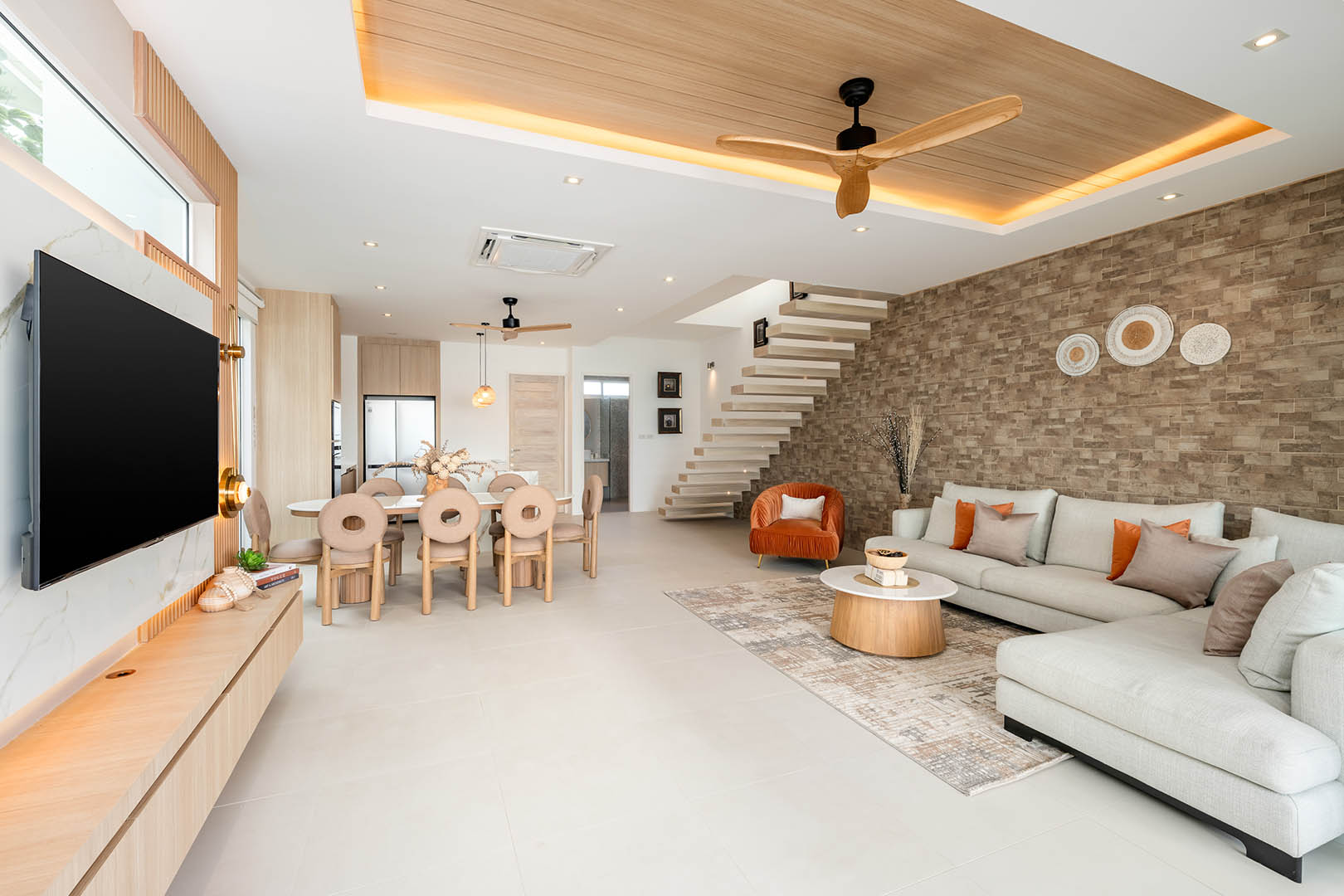 (PRICE REDUCED!) Villa Serenity – 4 Bedroom Seaview Duplex in Sunset Cove Plai Laem for sale: Villa Serenity – 4 Bedroom Seaview Duplex in Sunset Cove Plai Laem for sale