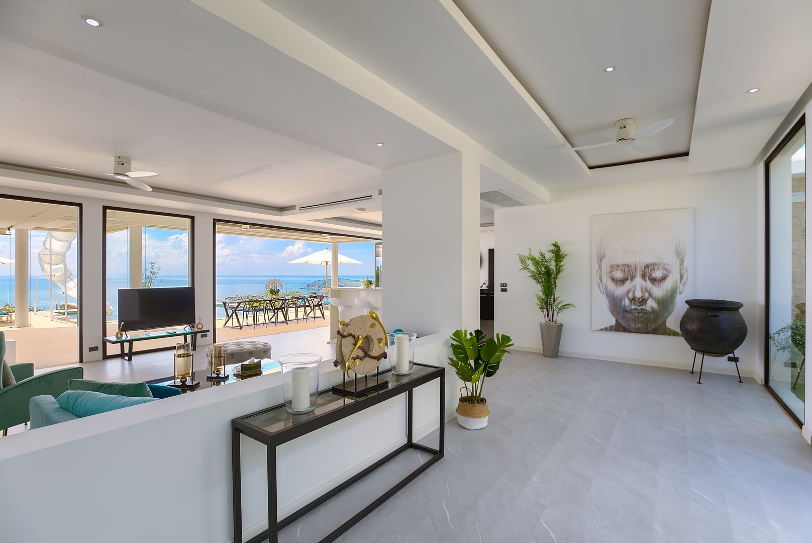 Villa Turquoise – Luxury 4 Bedroom Seaview Villa in North Chaweng for sale