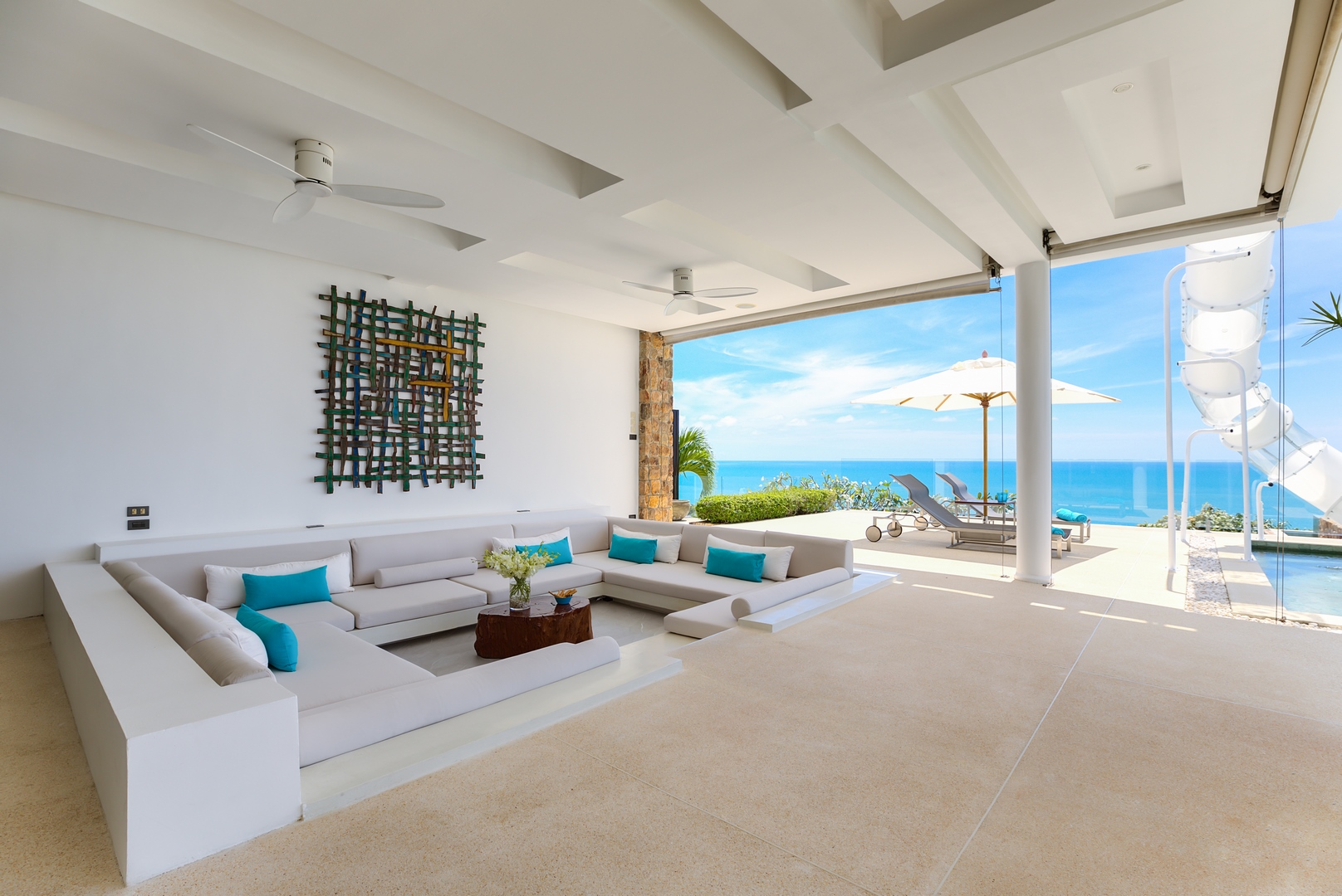 Villa Turquoise – Luxury 4 Bedroom Seaview Villa in North Chaweng for sale