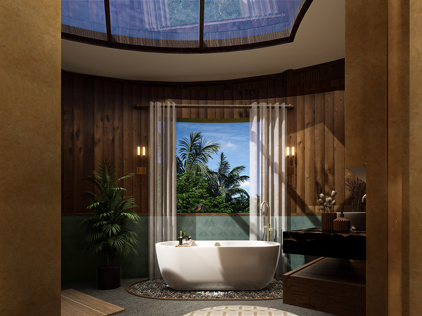 Kunkhao Vale – Ecological 2 Bedroom Seaview Villas in Bang Makham for sale: Kunkhao Vale – Ecological 2 Bedroom Seaview Villas in Bang Makham for sale