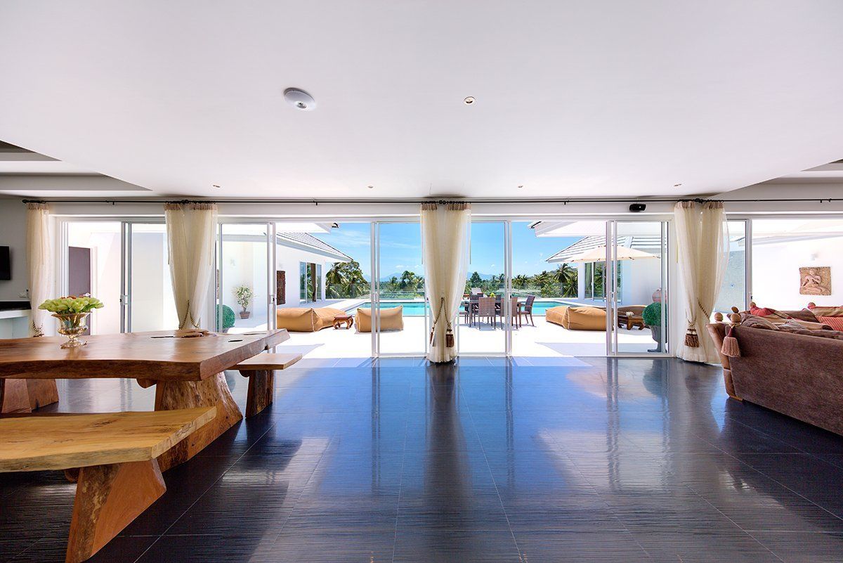 (SOLD) Villa White Lotus - Luxury 7 bedroom Seaview Villa in Maenam for sale