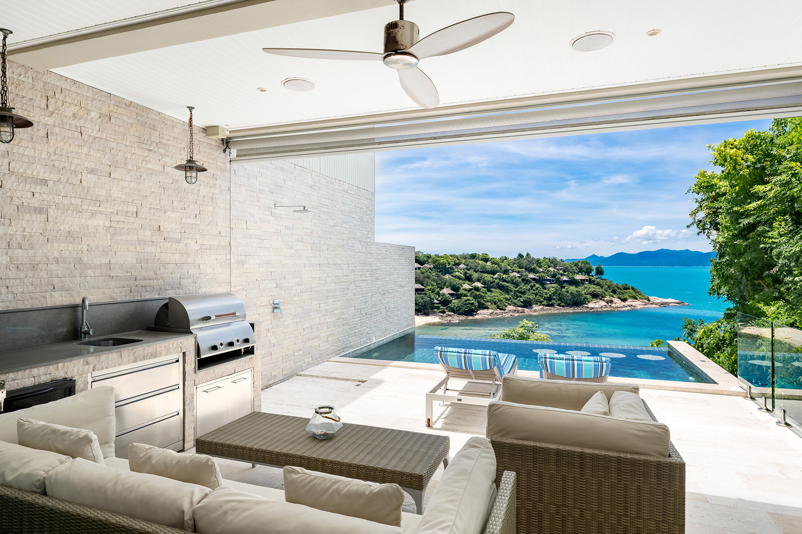 Nautical 4+1 Bedroom Seaview Semi-Detached Pool Villa in Plai Laem for sale