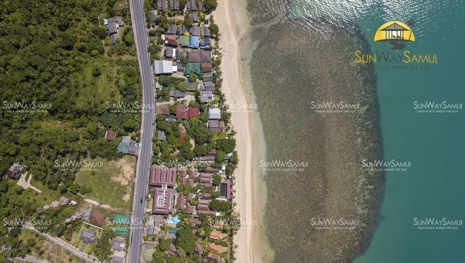 (SOLD) 1342 sqm Beachfront Land For Sale in Bangpor, Koh Samui