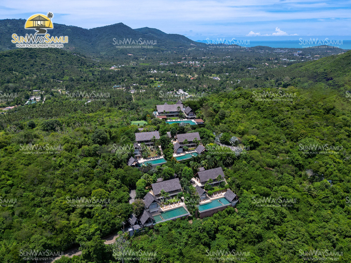 Panacea Retreat – 4 to 5 Bedroom Seaview Pool Villa in Bophut for sale