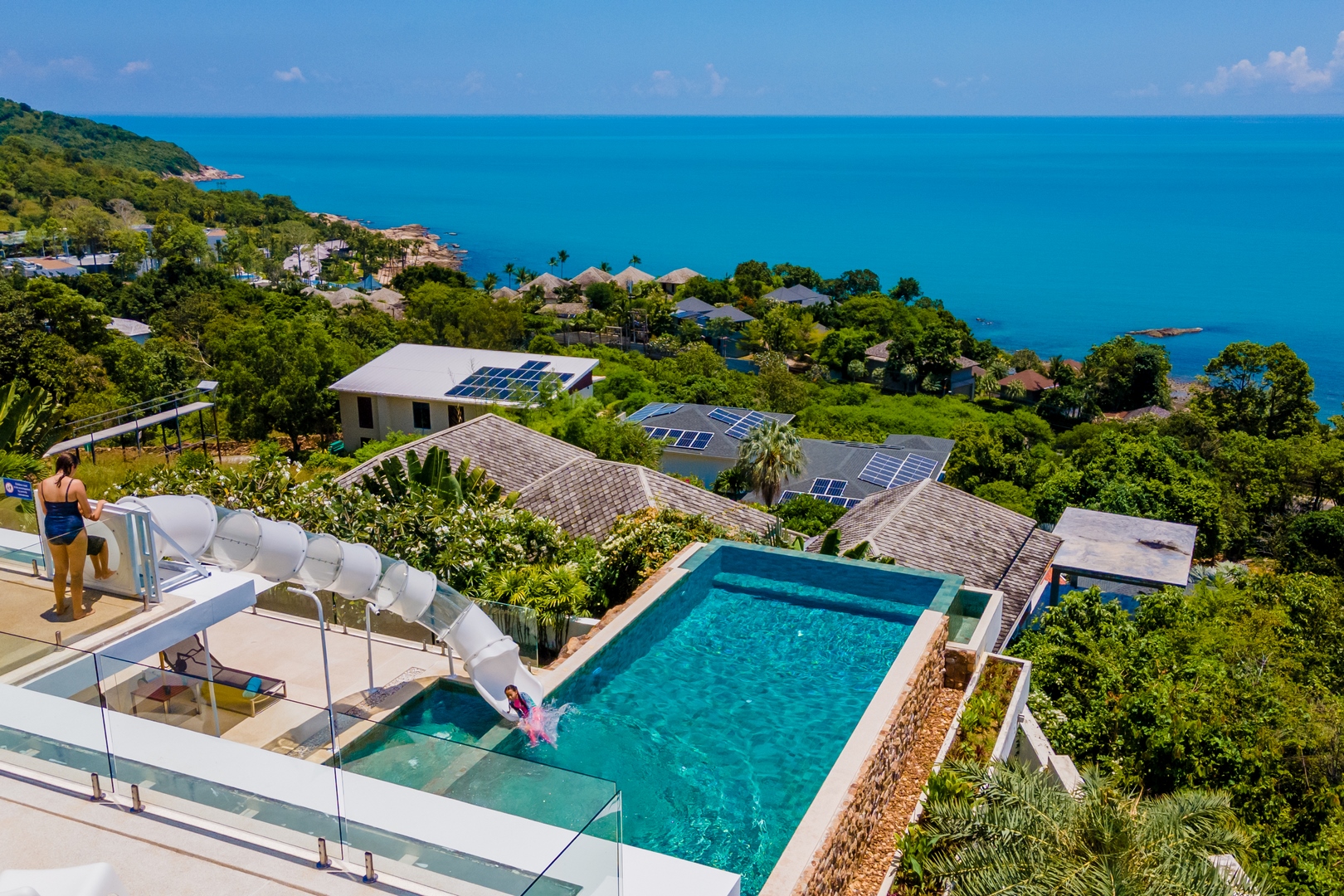 Villa Turquoise – Luxury 4 Bedroom Seaview Villa in North Chaweng for sale