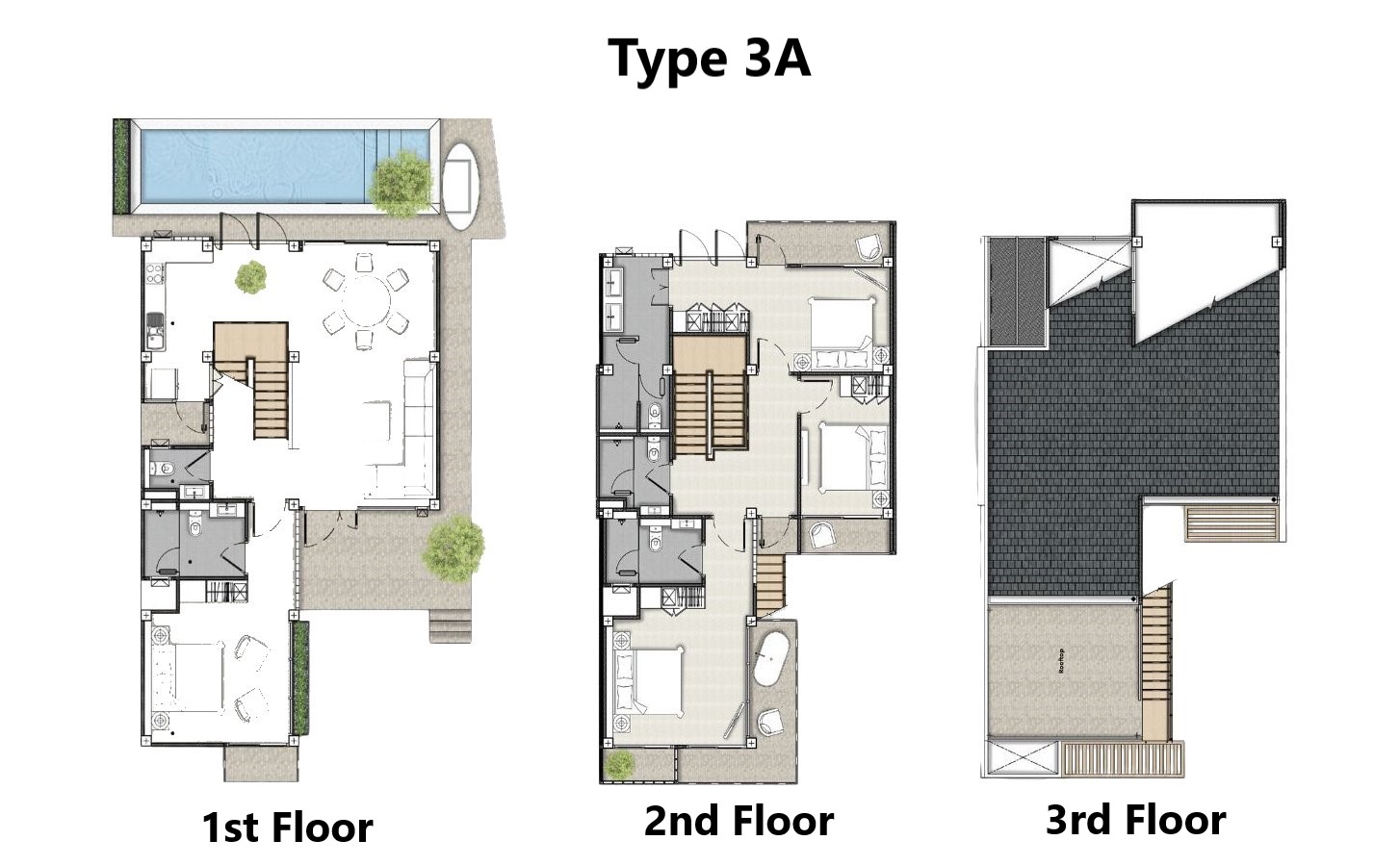 EcoHome Samui – Seaside 3 to 4 Bedroom Pool Villas in Laem Sor for sale: EcoHome Samui – Seaside 3 to 4 Bedroom Pool Villas in Laem Sor for sale