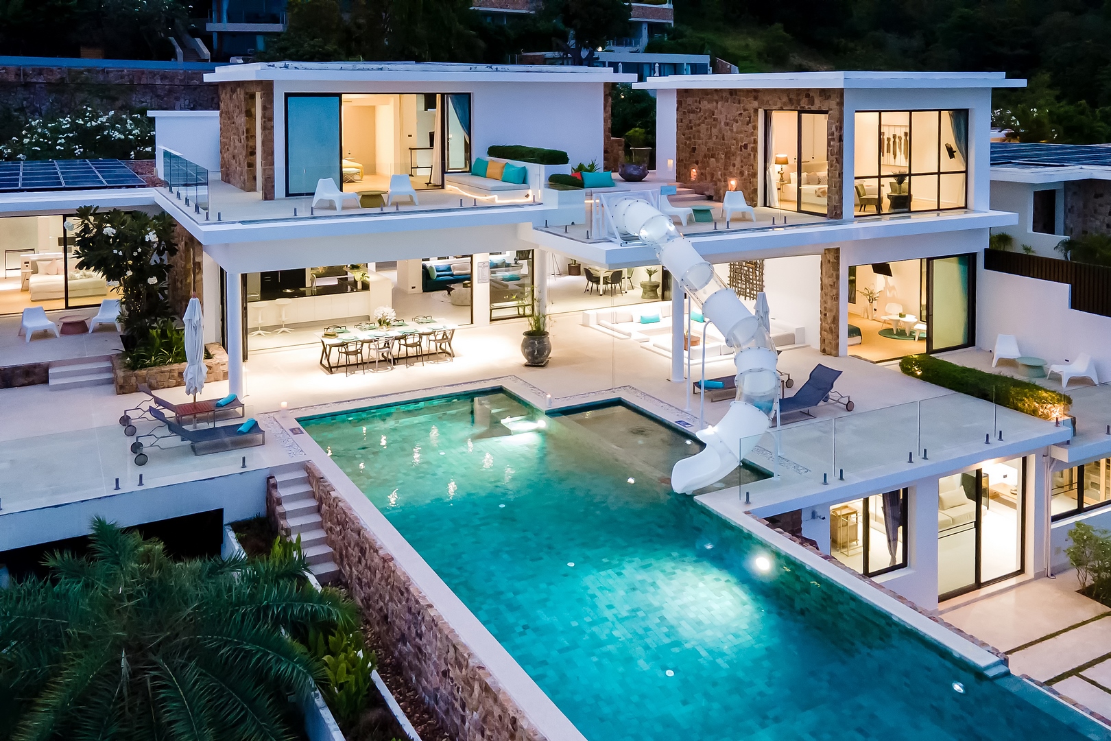 Villa Turquoise – Luxury 4 Bedroom Seaview Villa in North Chaweng for sale