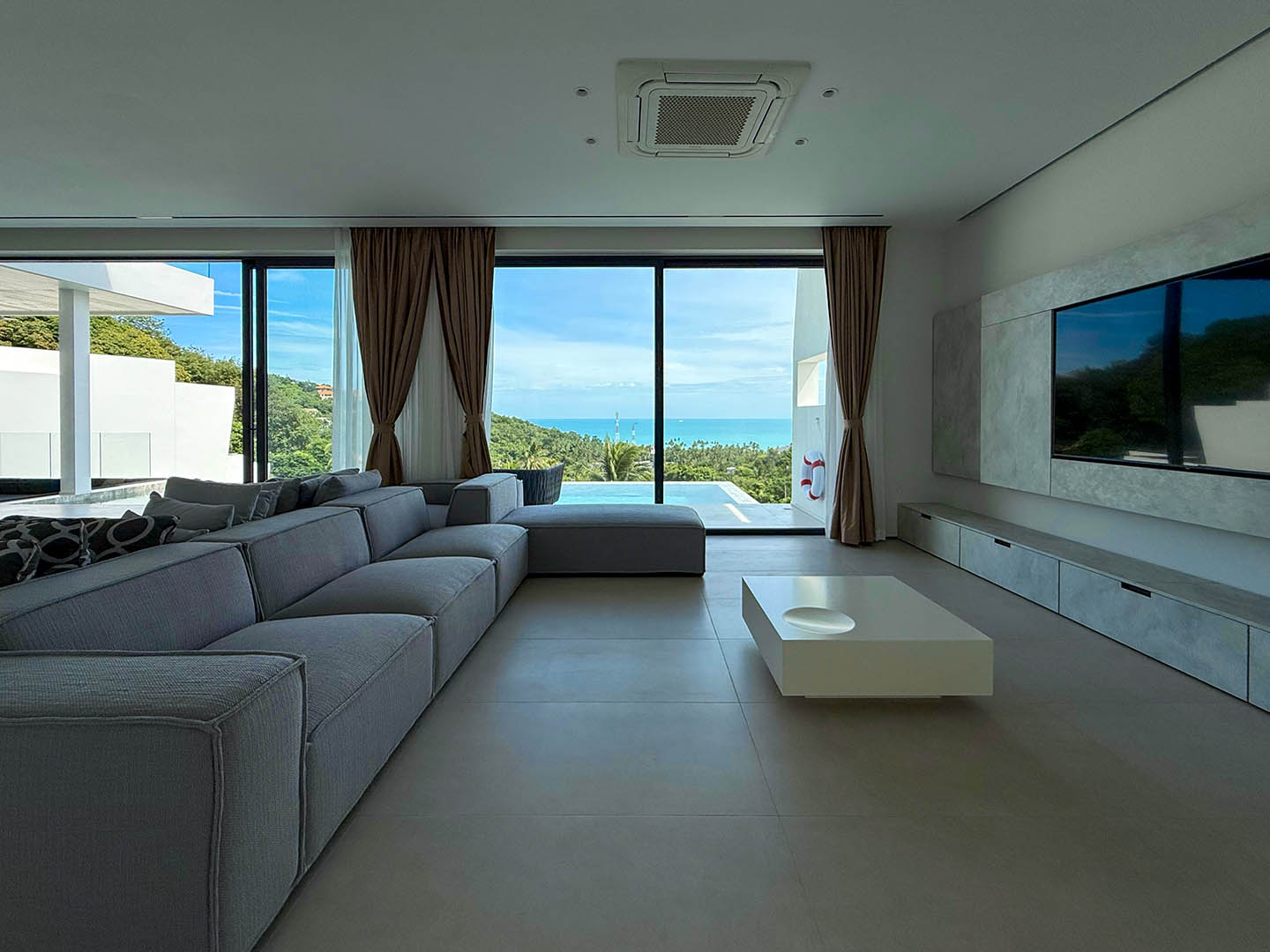 Villa AAA – Brand New 3+1 Bedroom Seaview Pool Villa in Bang Por for sale: Villa AAA – Brand New 3+1 Bedroom Seaview Pool Villa in Bang Por for sale