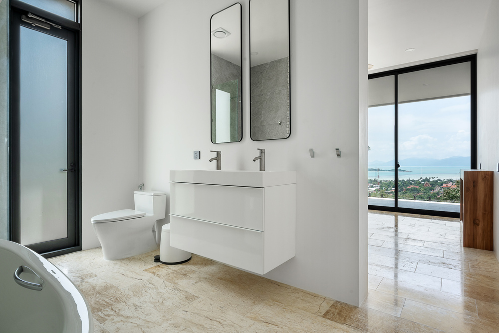 Modern 4 Bedroom Seaview Pool Villa in Plai Laem for sale