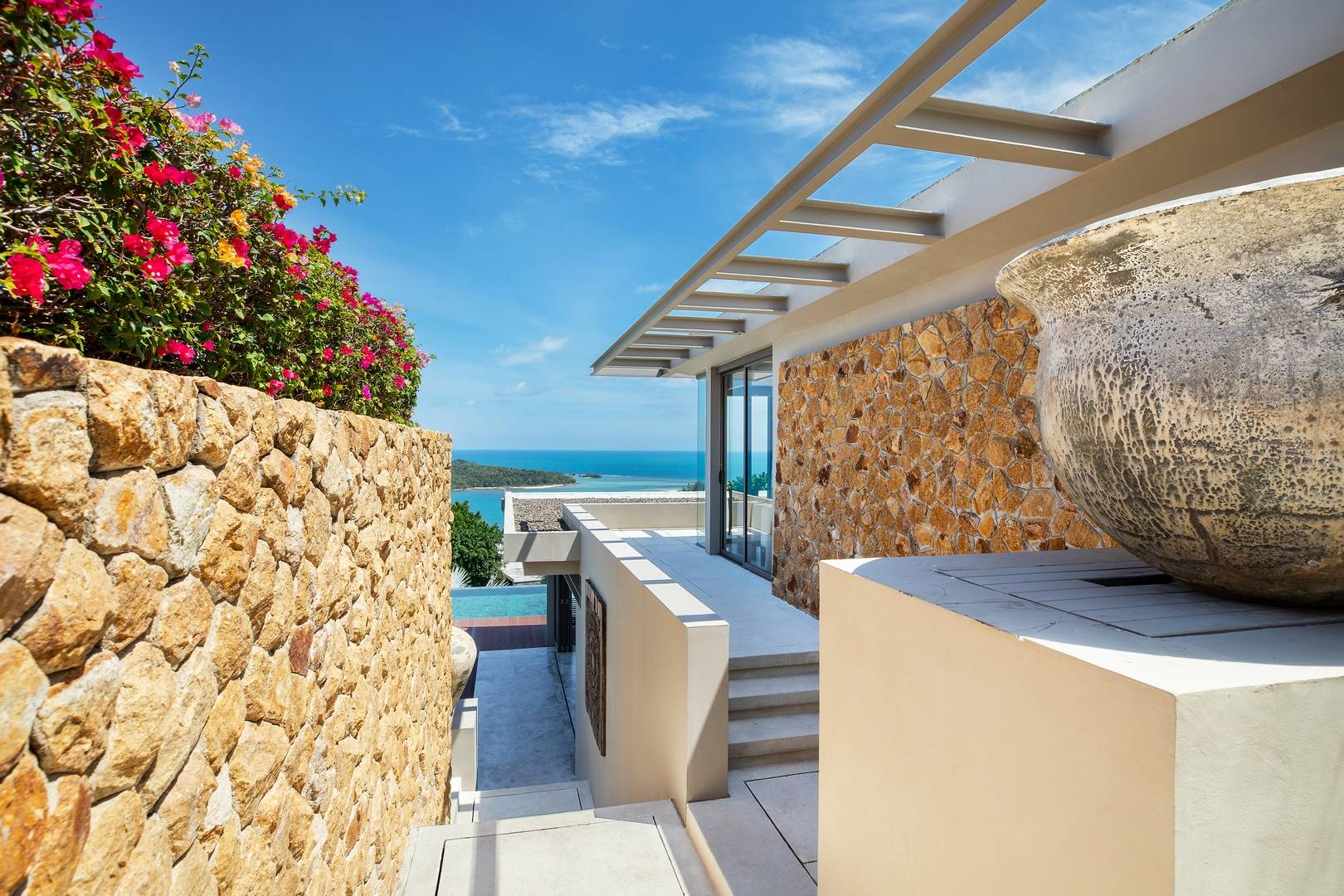 Napa Villa - Contemporary 4 Bedroom Seaview Pool Villa in North Chaweng for sale