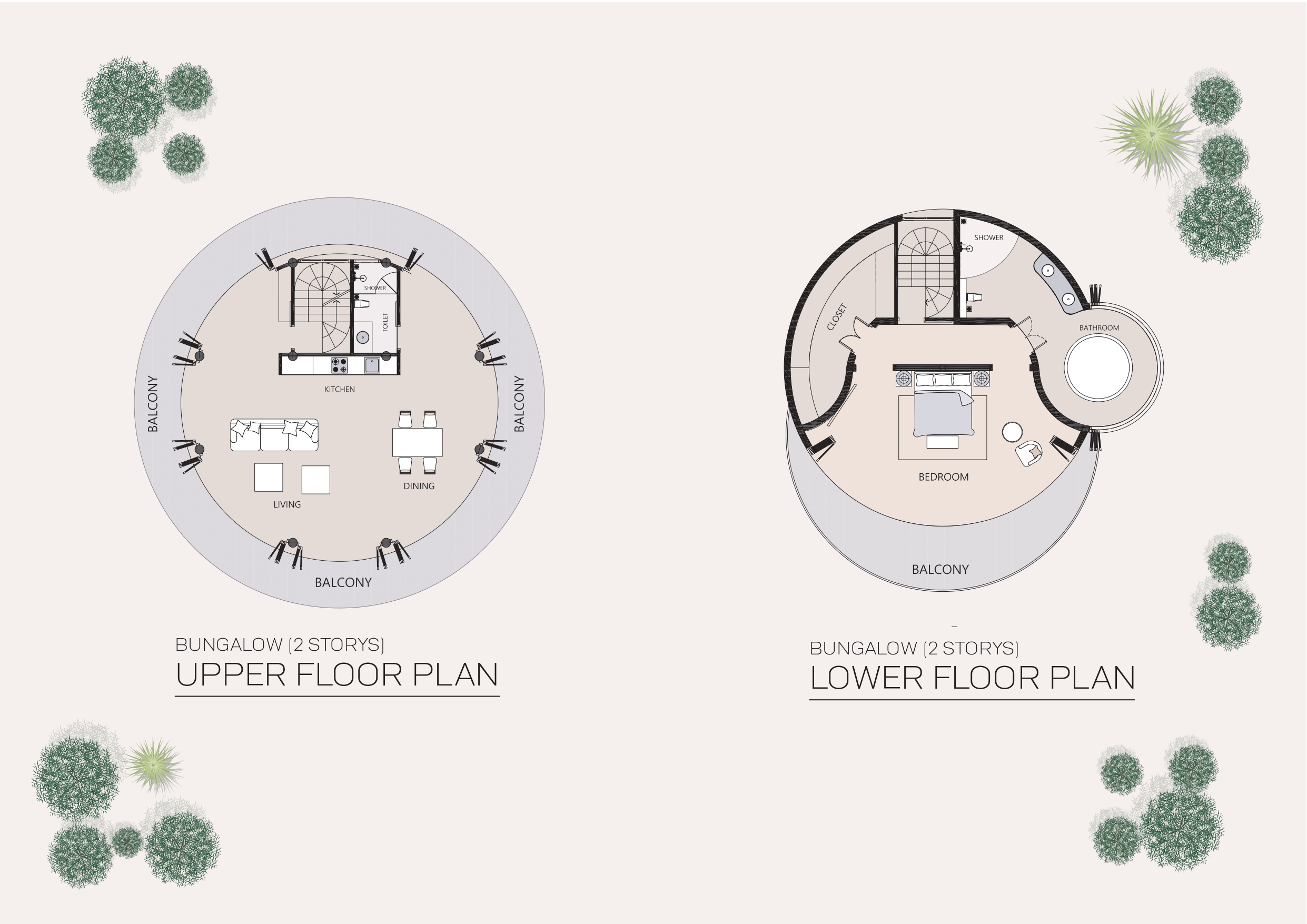 Kunkhao Tara Villas – Ecological 4 Bedroom Seaview Pool Villa in Bang Makham for sale