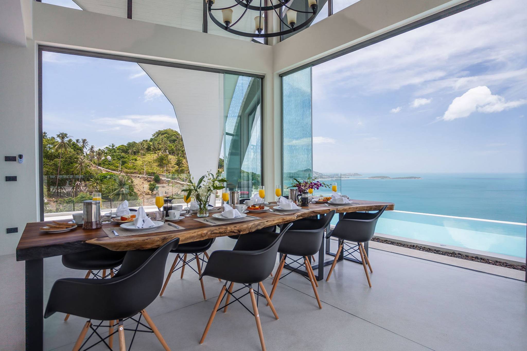 Sky Dream Villa - premium panoramic sea view villa for sale in Chaweng Noi