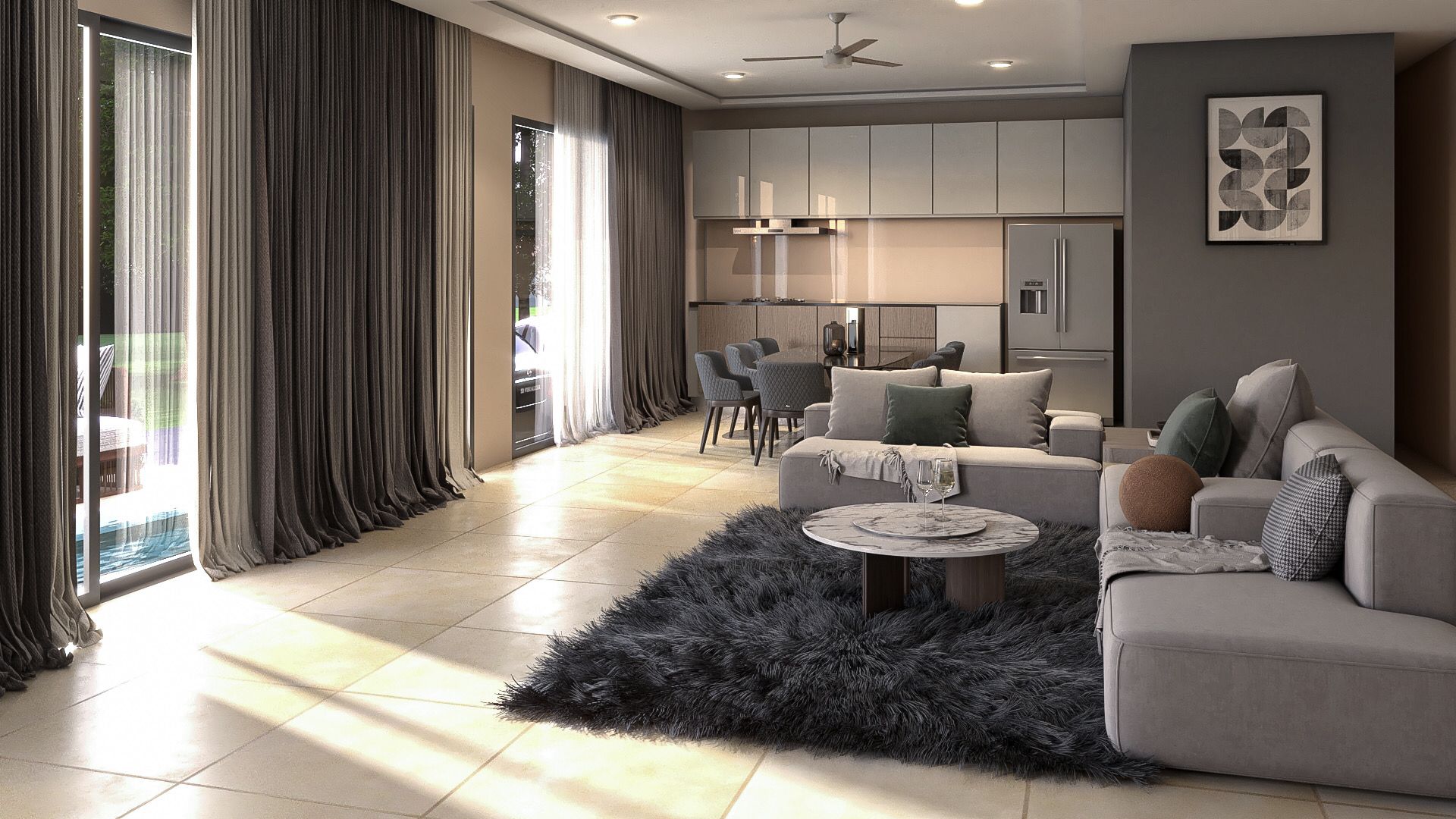 Coco Tropical Plalarn - Beach-Access Modern 3 Bedroom Garden Pool Villa in Maenam for Sale