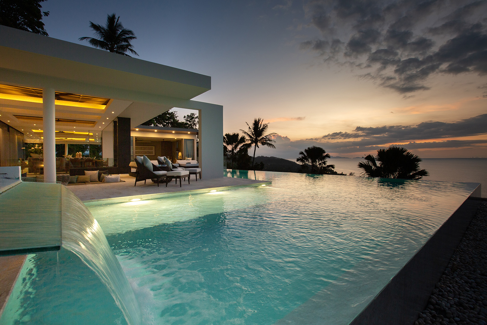 (SOLD) Villa Celadon – Captivating 5 Bedroom Seaview Pool Villa in Bangpor, Koh Samui