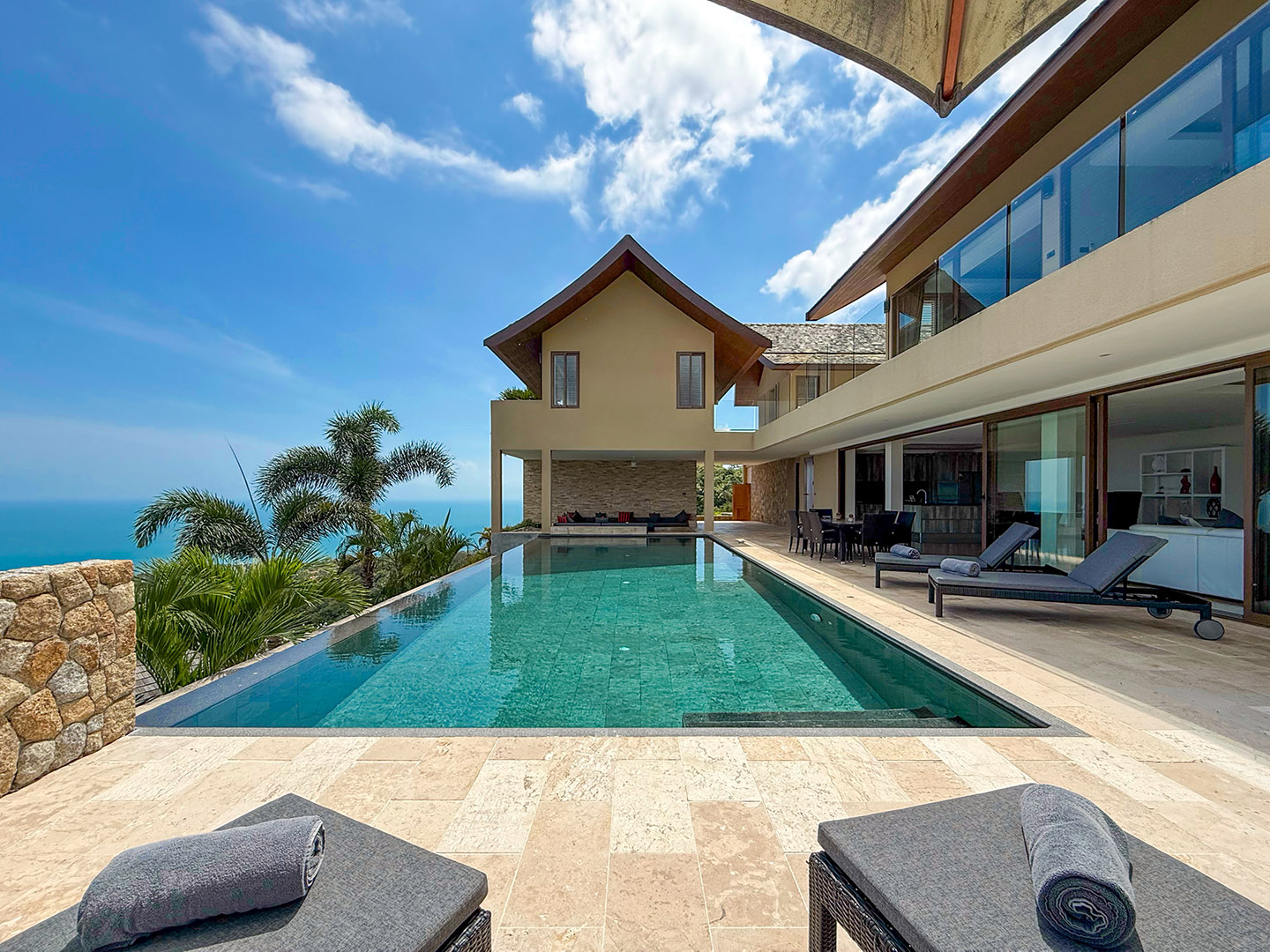 Rockwater Villa Enam – Timeless 4+1 Bedroom Seaview Pool Villa in Chaweng Noi: Rockwater Villa Enam – Timeless 4+1 Bedroom Seaview Pool Villa in Chaweng Noi