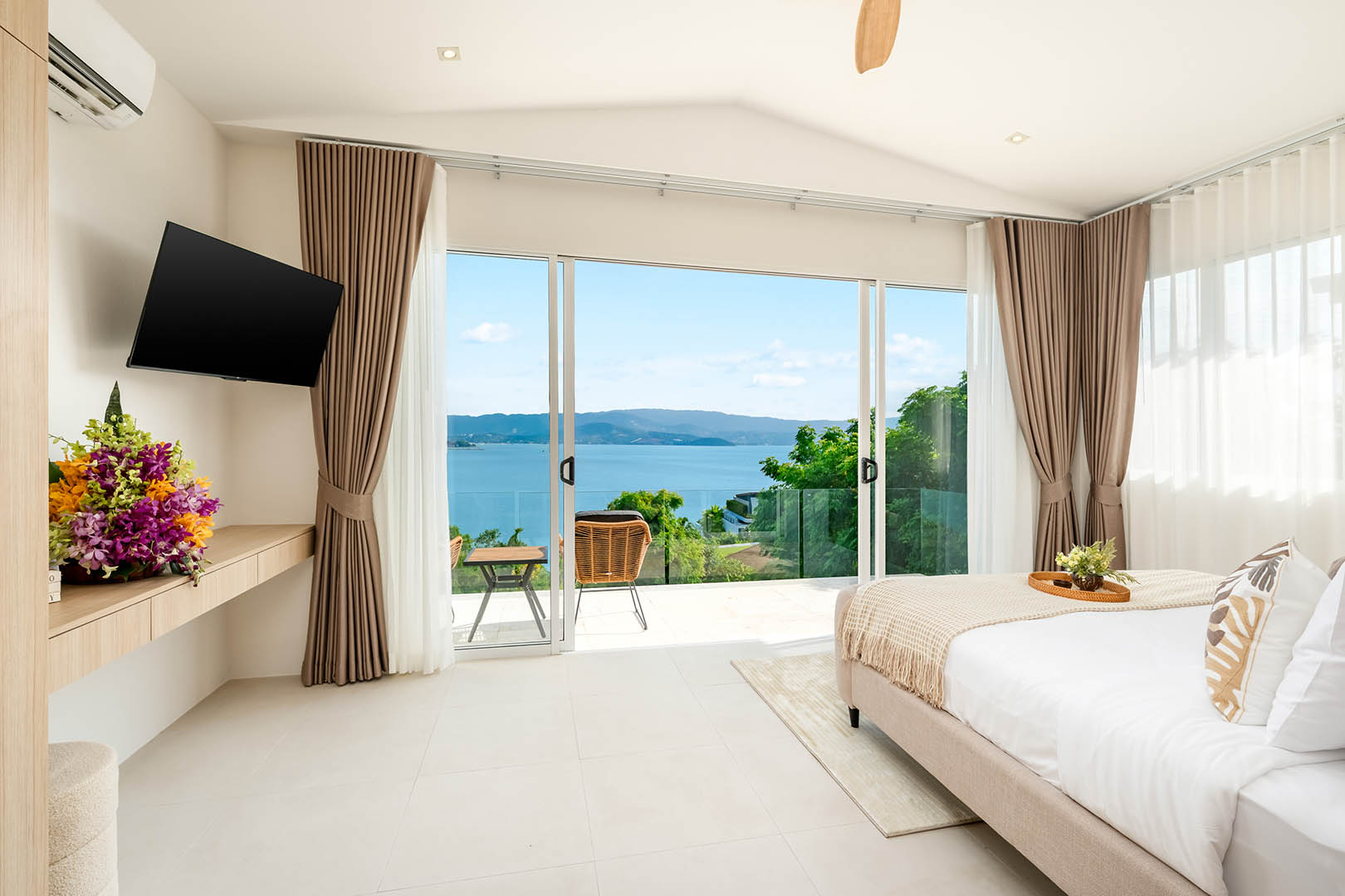 (PRICE REDUCED!) Villa Serenity – 4 Bedroom Seaview Duplex in Sunset Cove Plai Laem for sale: Villa Serenity – 4 Bedroom Seaview Duplex in Sunset Cove Plai Laem for sale