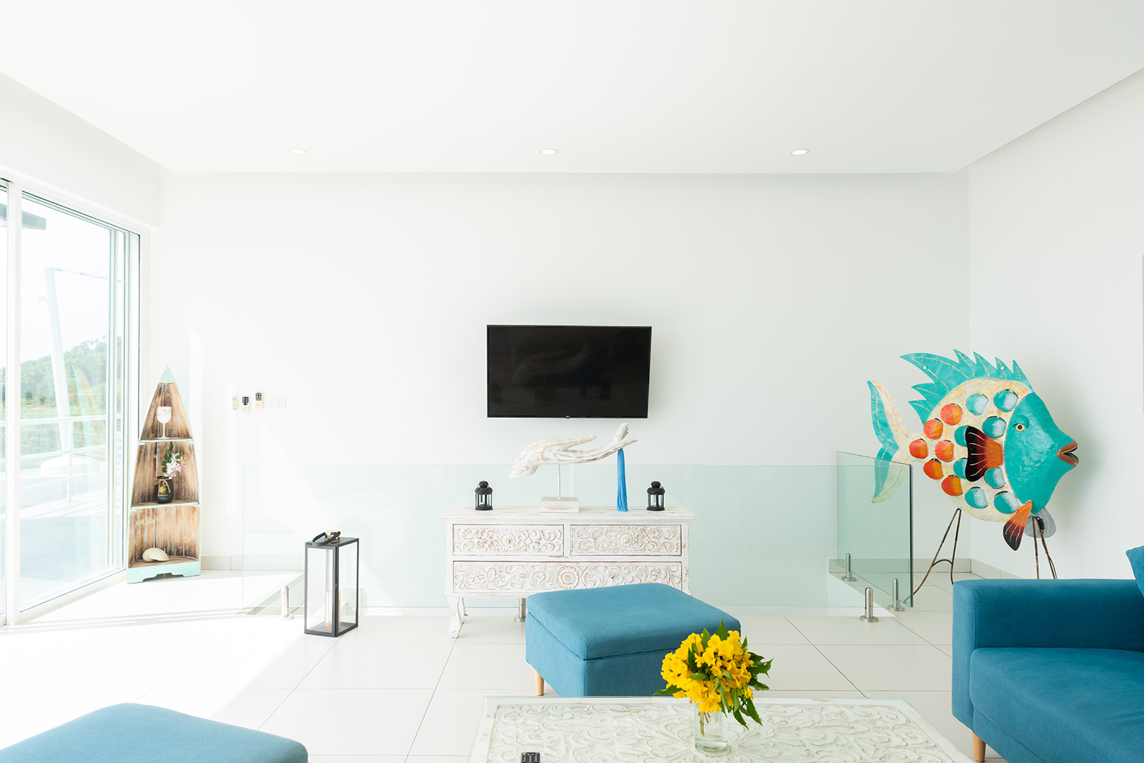 Chic 5 Bedroom Seaview Pool Villa in Chaweng for Sale