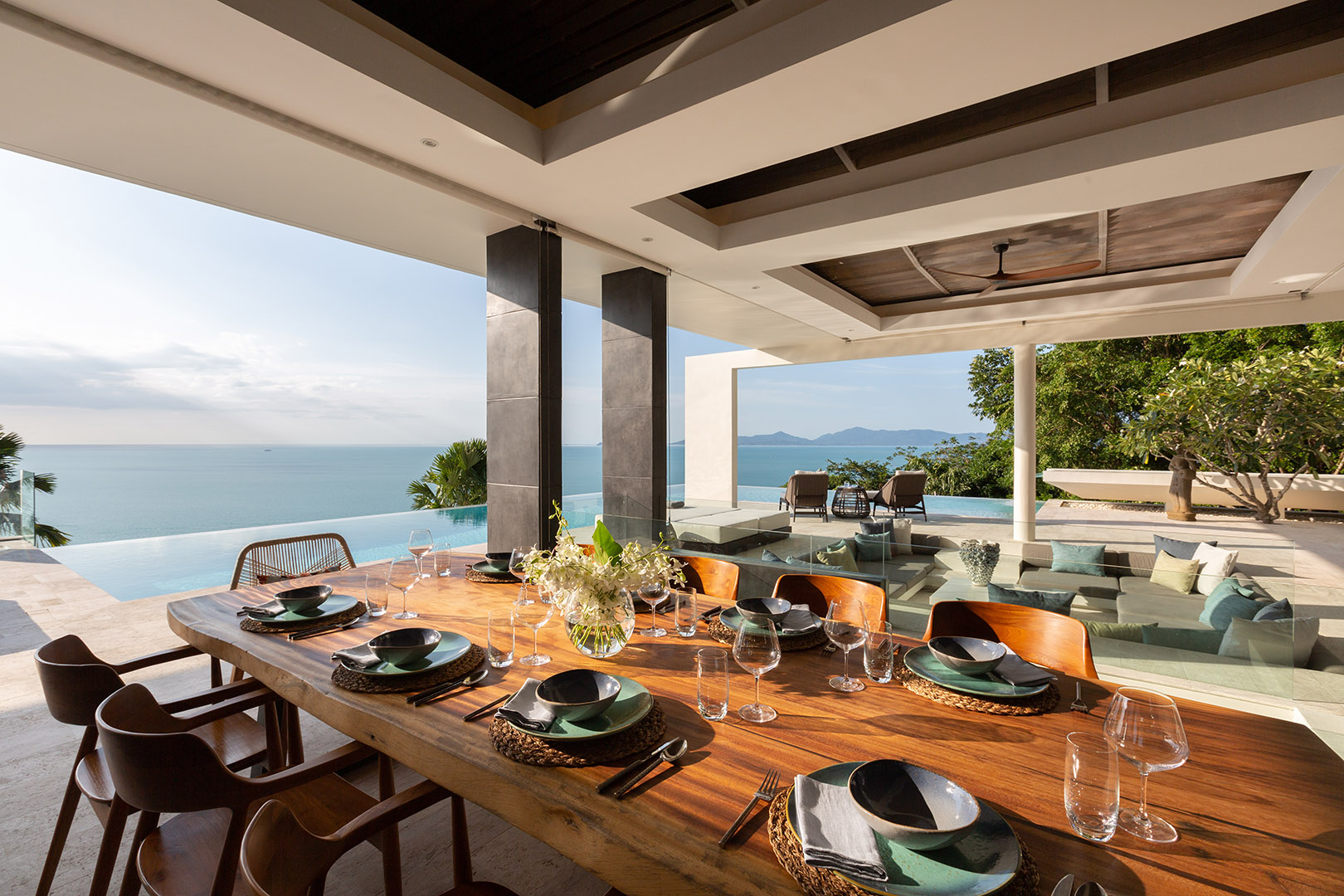 (SOLD) Villa Celadon – Captivating 5 Bedroom Seaview Pool Villa in Bangpor, Koh Samui