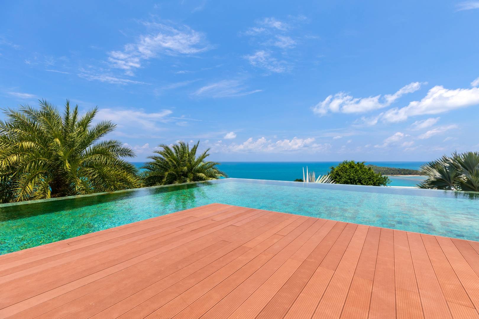 Napa Villa - Contemporary 4 Bedroom Seaview Pool Villa in North Chaweng for sale