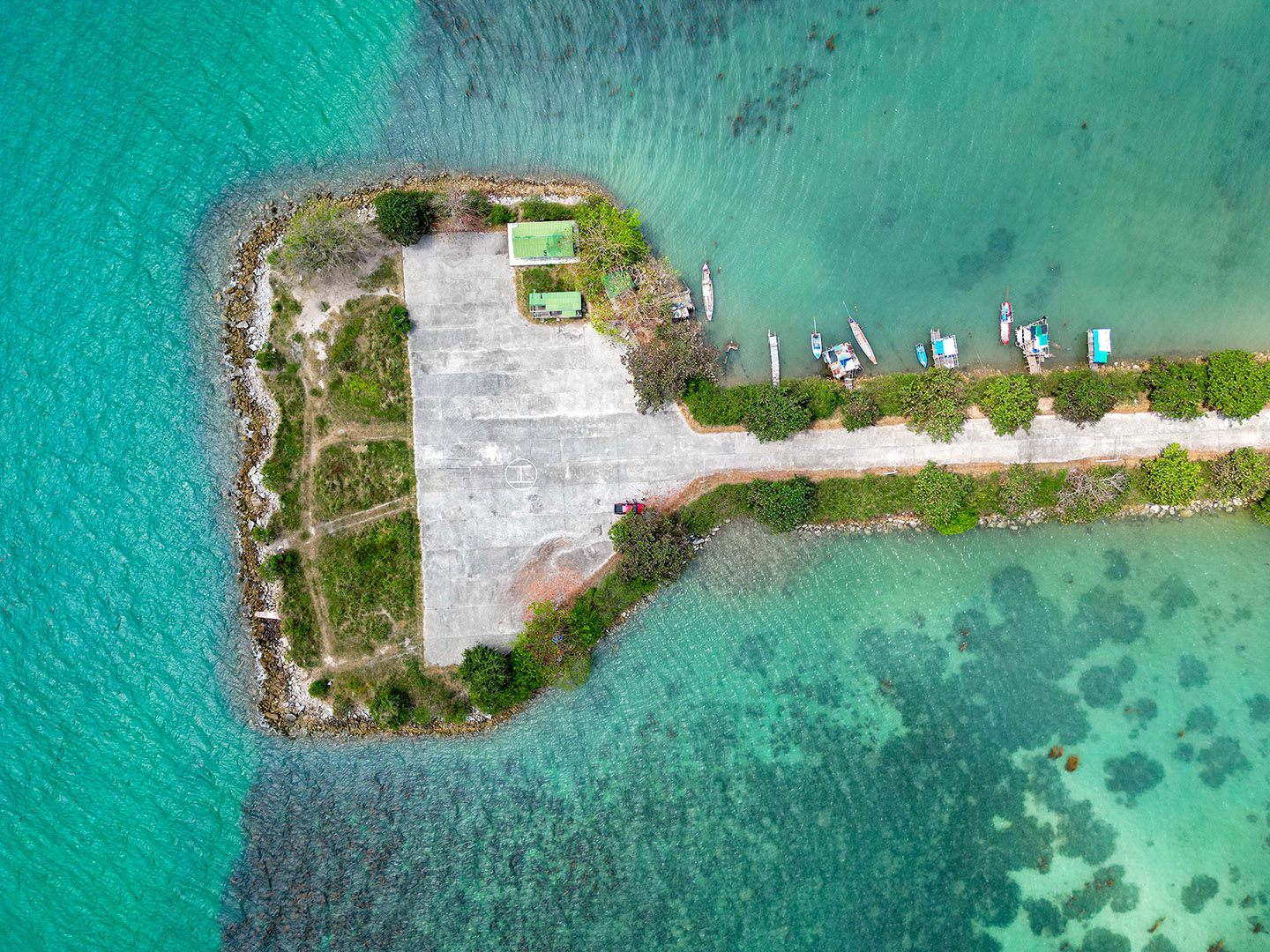 Waterfront 8 Rai Seaview Land in Thong Thanote, Taling Ngam for Sale