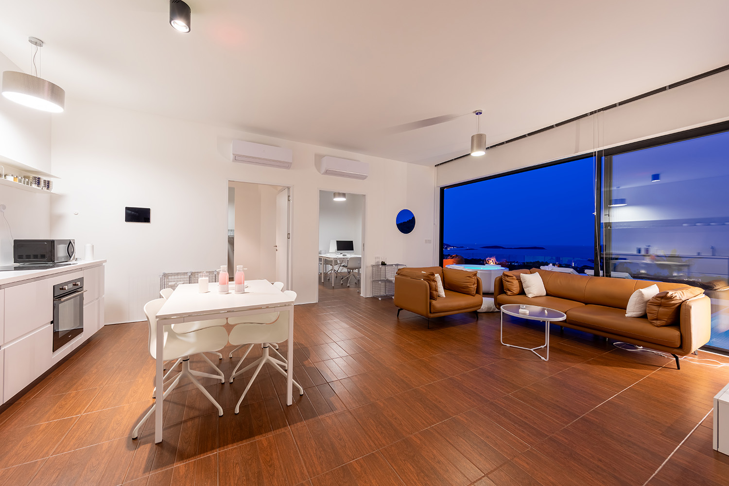 Minimalist 2 Bedroom Seaview Pool Villa with Expansion Potential in Chaweng Noi for sale