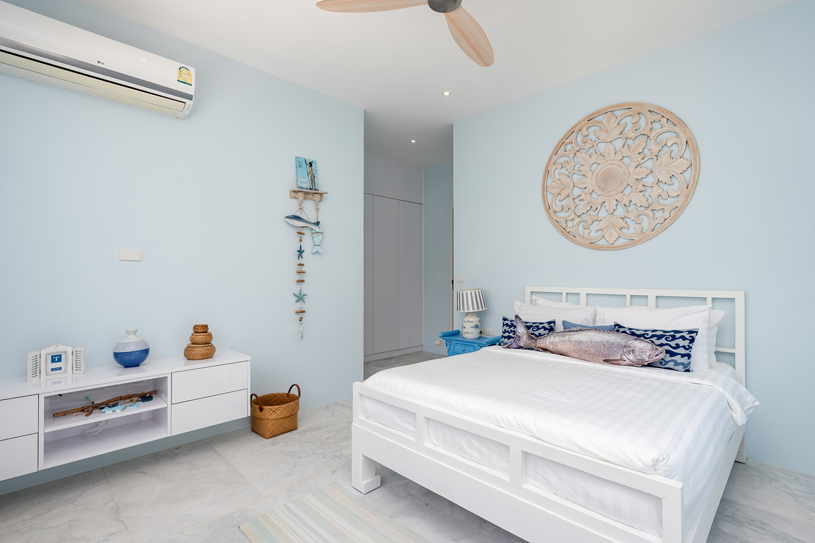 Nautical 4+1 Bedroom Seaview Semi-Detached Pool Villa in Plai Laem for sale