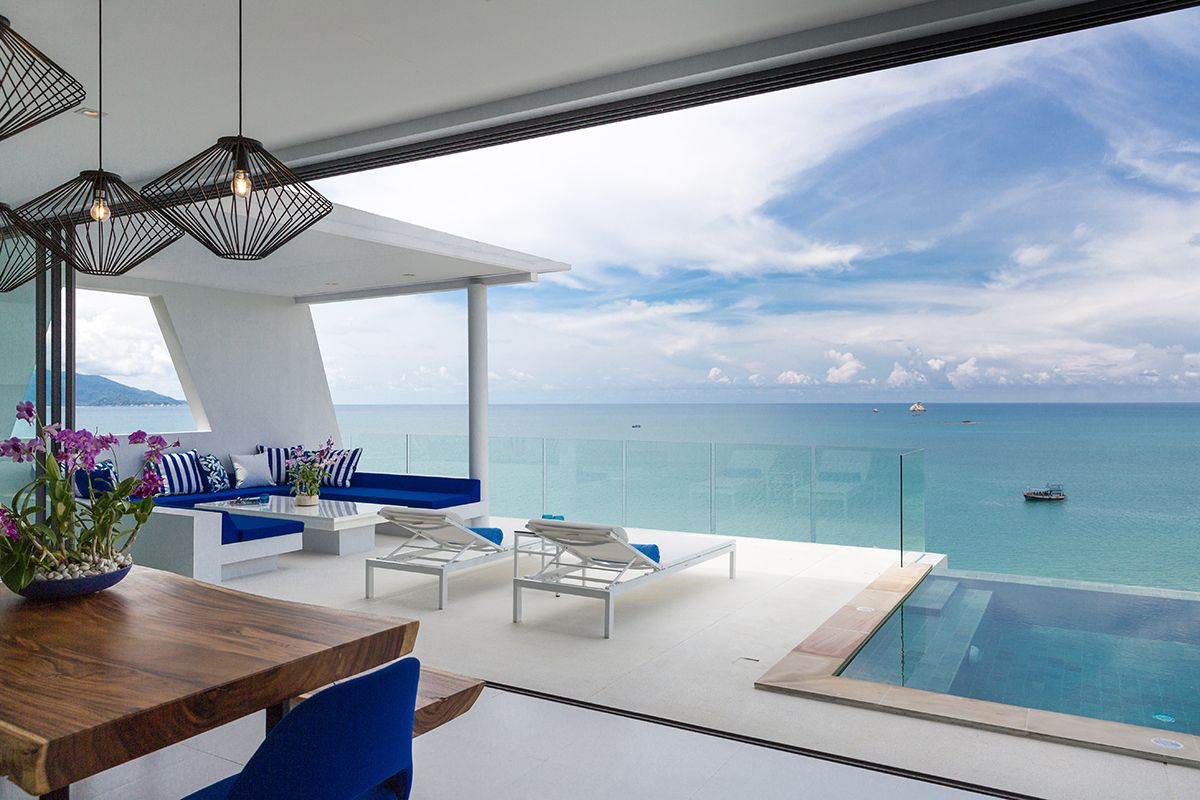 Villa Dahlia - Breathtaking 3+1 Bedroom Seaview Villa in Thongson Bay for sale