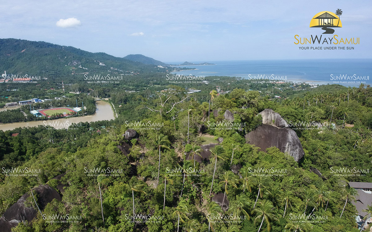 2888 sqm Mountain Top Seaview Land in Laem Sor for sale: 2888 sqm Mountain Top Seaview Land in Laem Sor for sale