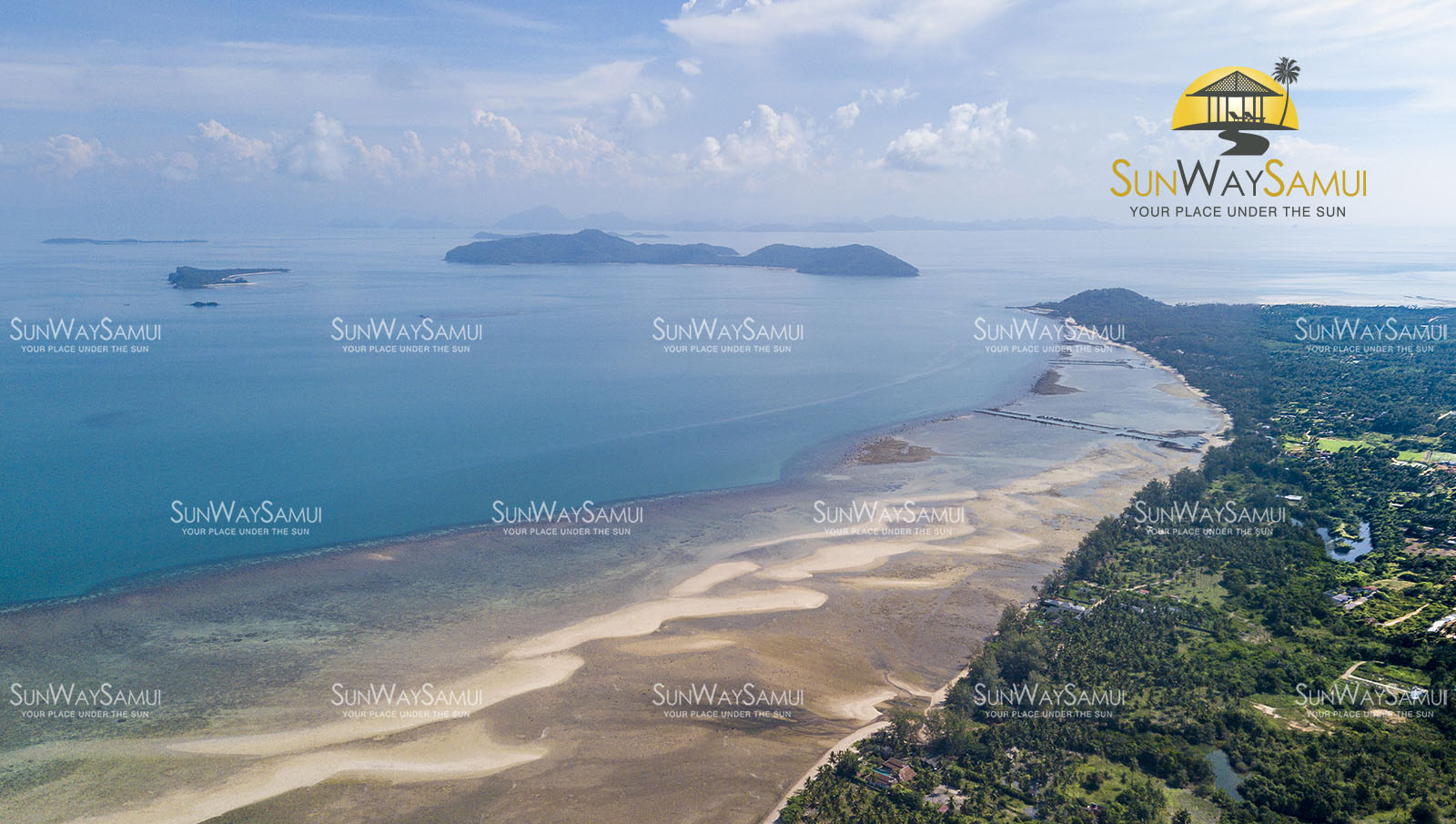 (SOLD) 4.5 Rai Beachfront Land For Sale in Laemset, Koh Samui