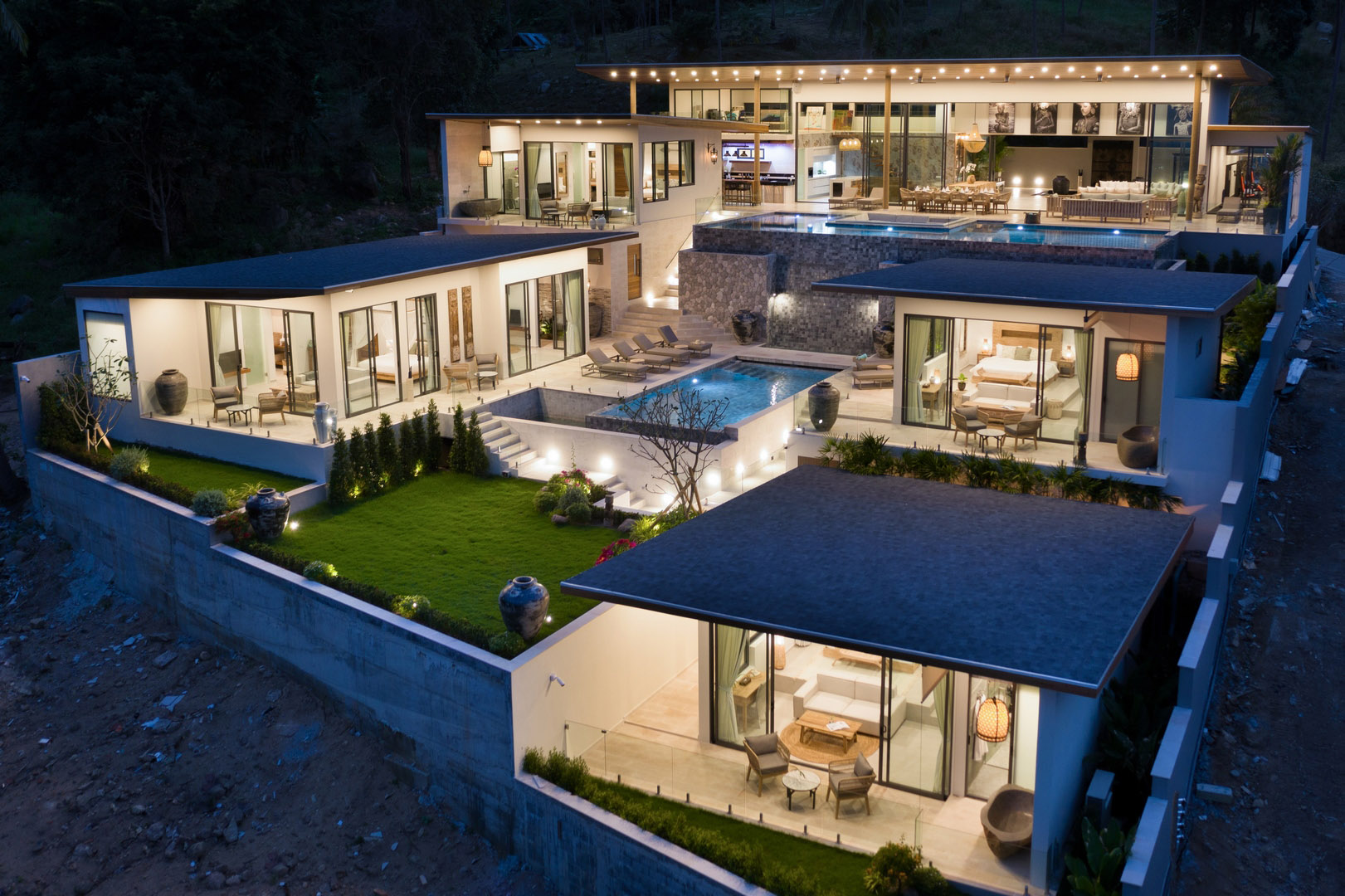 Villa Asi – Astonishing 6 Bedroom Seaview Pool Villa in Chaweng for sale