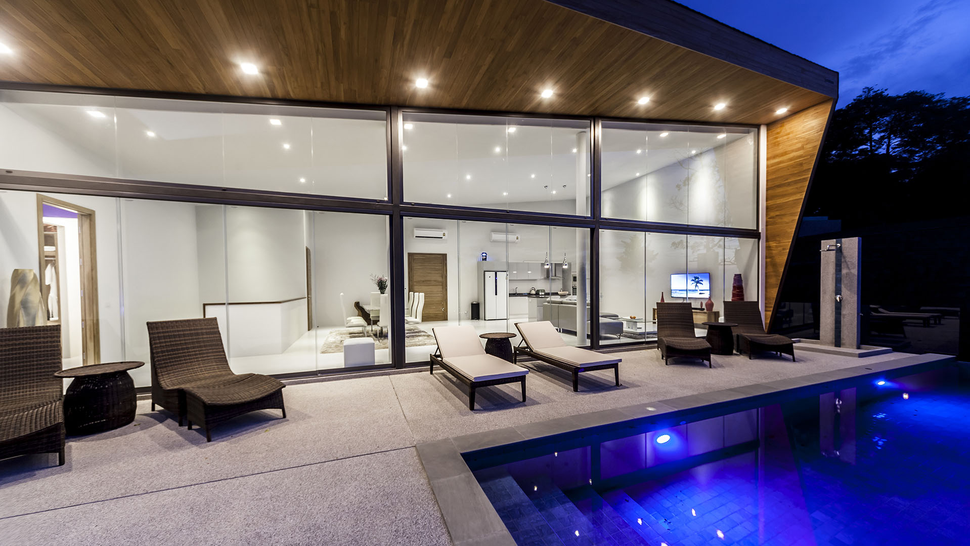 Supreme 4+1 Bedroom Seaview Pool Villa in Maenam for Sale