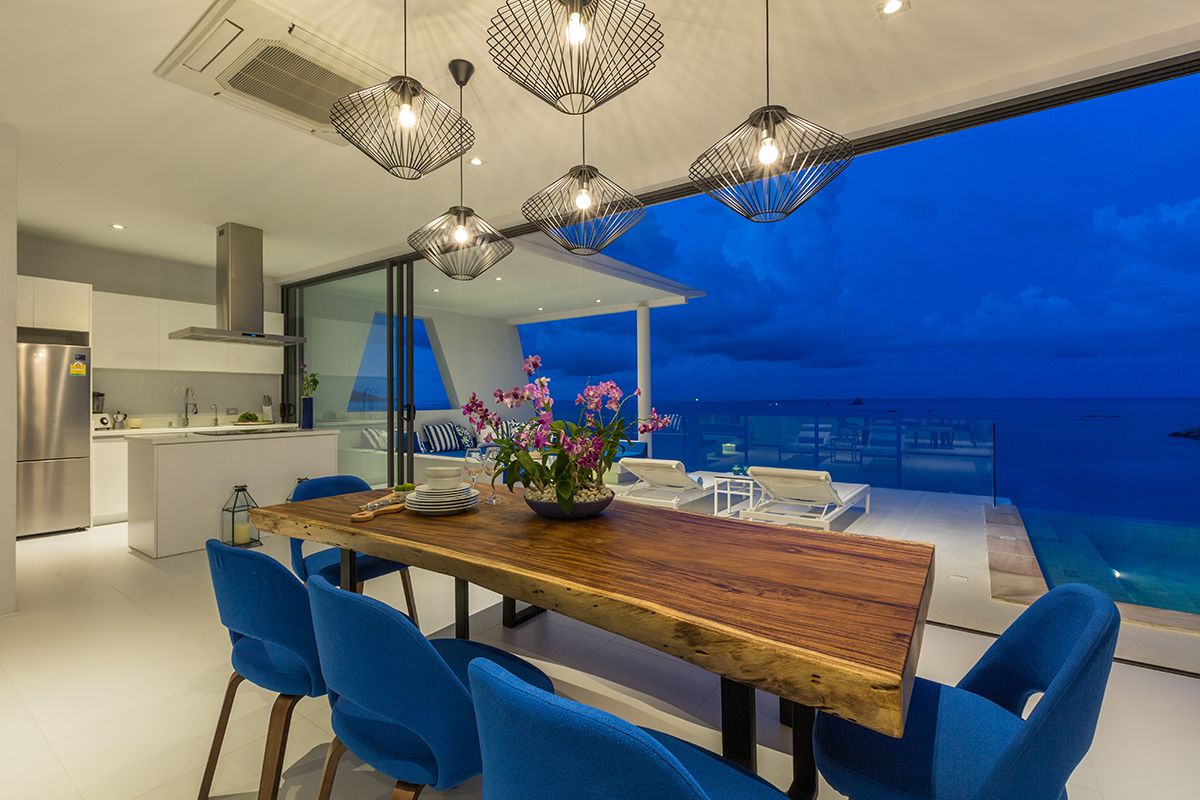 Villa Dahlia - Breathtaking 3+1 Bedroom Seaview Villa in Thongson Bay for sale