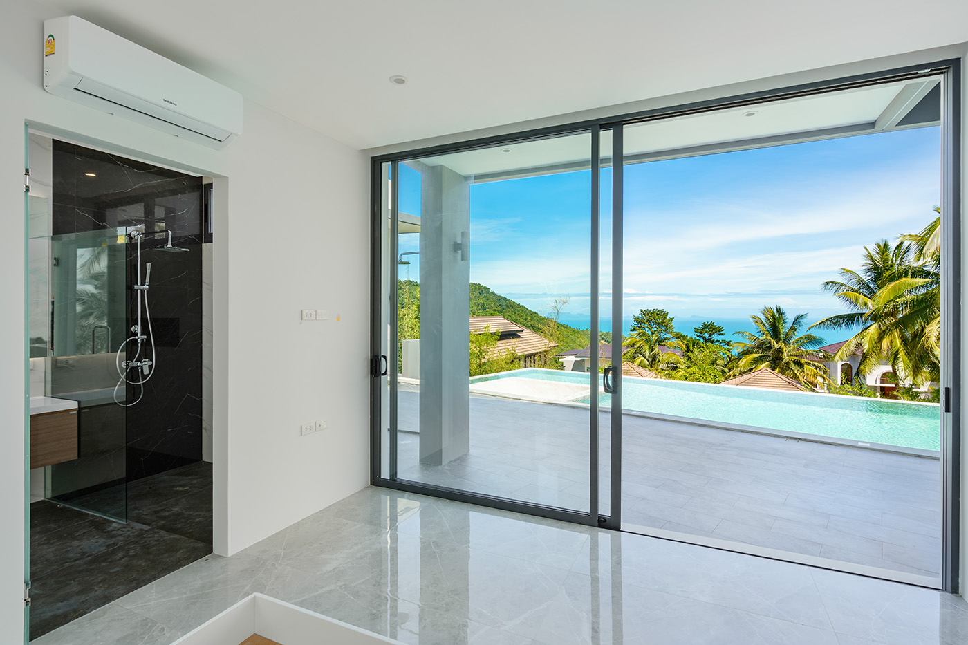 Spanking-New 4 Bedroom Seaview Pool Villa in Bang Por for sale