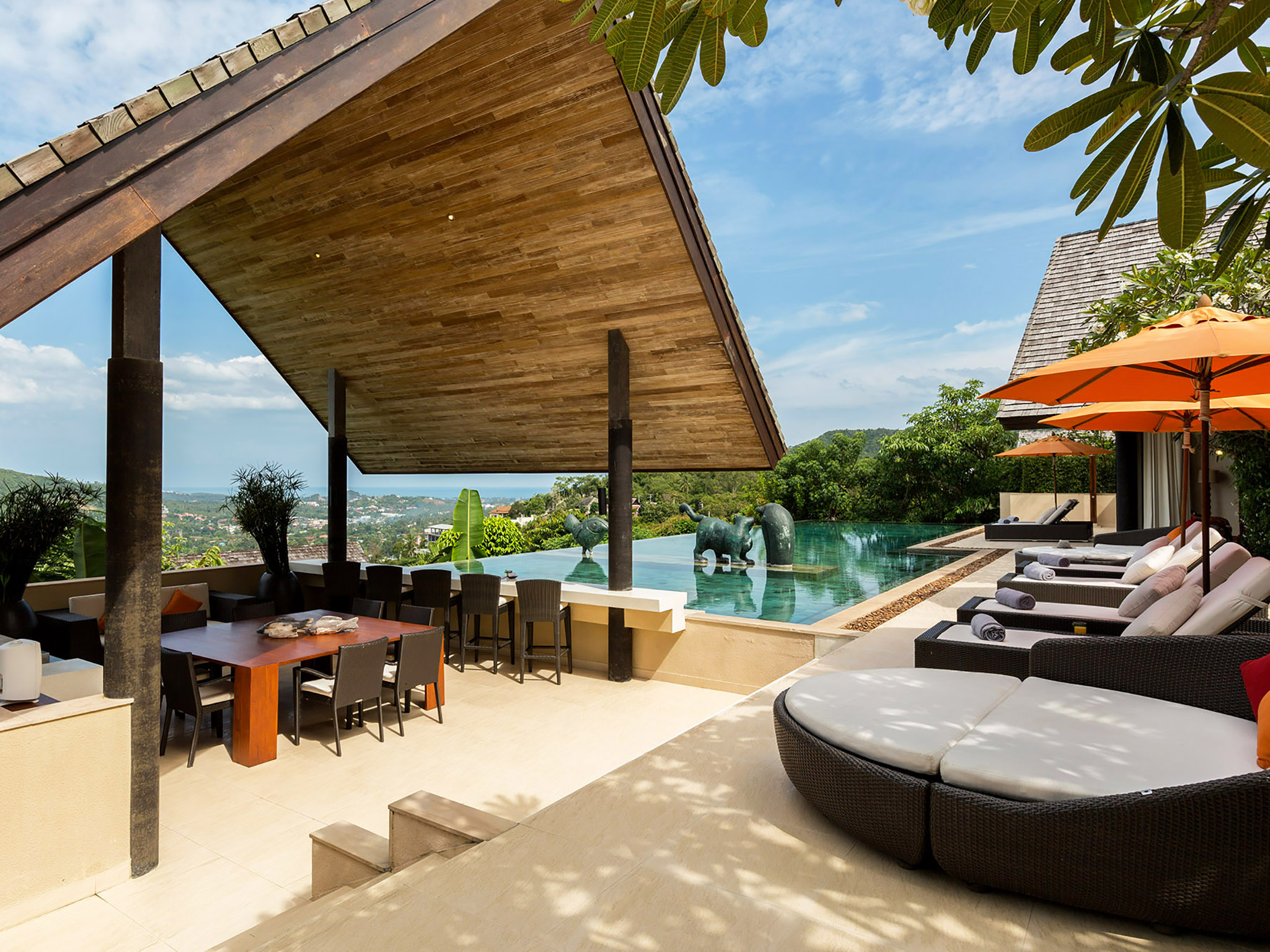 Panacea Retreat – 4 to 5 Bedroom Seaview Pool Villa in Bophut for sale