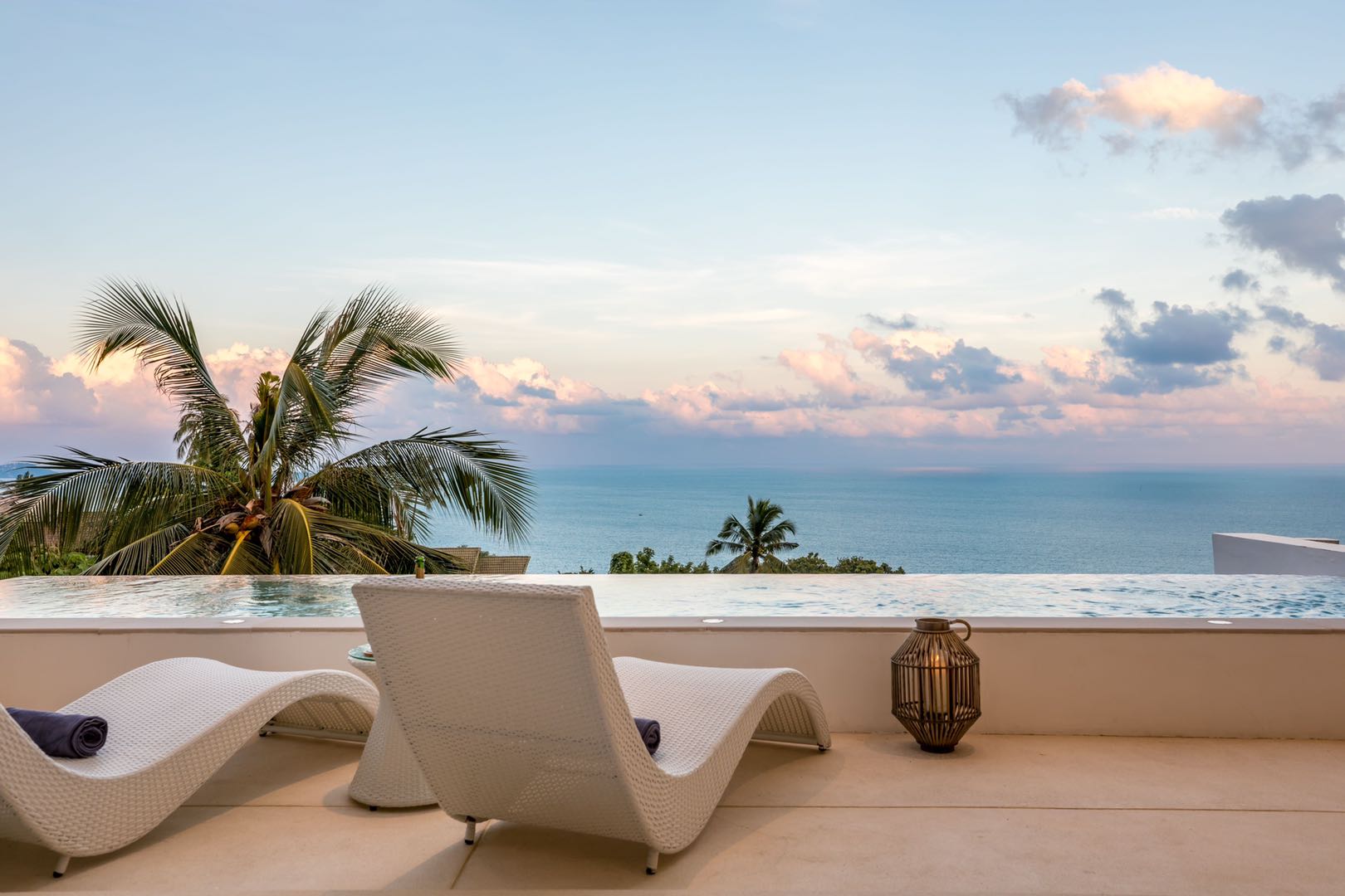 The Wave 2 - Modern 3 Bedroom Semi-Detached Seaview Pool Villa in Chaweng Noi for sale