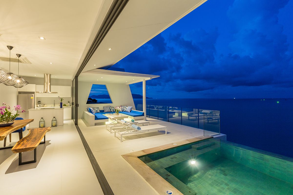 Villa Dahlia - Breathtaking 3+1 Bedroom Seaview Villa in Thongson Bay for sale