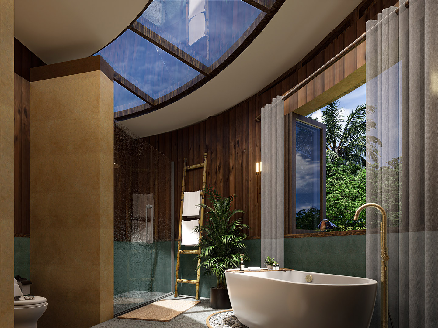 Kunkhao Vale – Ecological 2 Bedroom Seaview Villas in Bang Makham for sale: Kunkhao Vale – Ecological 2 Bedroom Seaview Villas in Bang Makham for sale