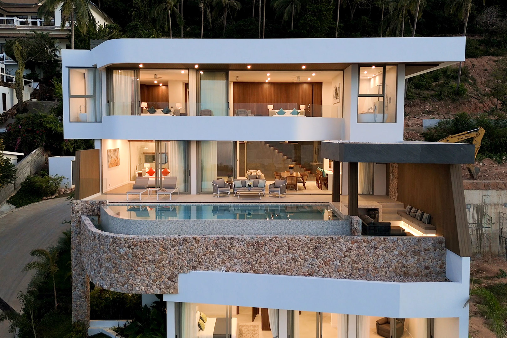 Beso Grande in Jewels Samui – Premier 4 to 5 Bedroom Seaview Pool Villa in Bangpor for sale: Beso Grande in Jewels Samui – Premier 4 to 5 Bedroom Seaview Pool Villa in Bangpor for sale