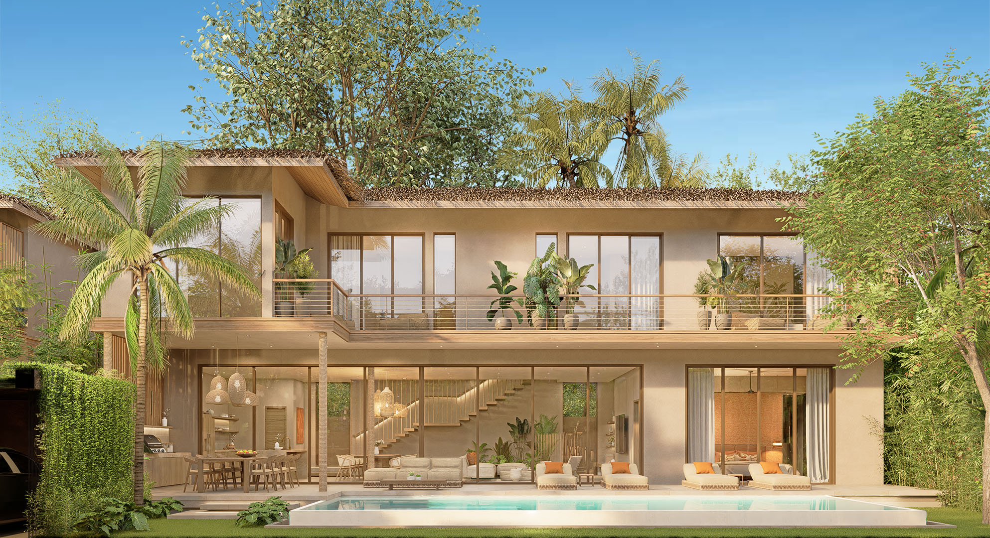 Pacific Noma – Beachside 4 to 5 Bedroom Garden Pool Villa in Maenam: Pacific Noma – Beachside 4 to 5 Bedroom Garden Pool Villa in Maenam