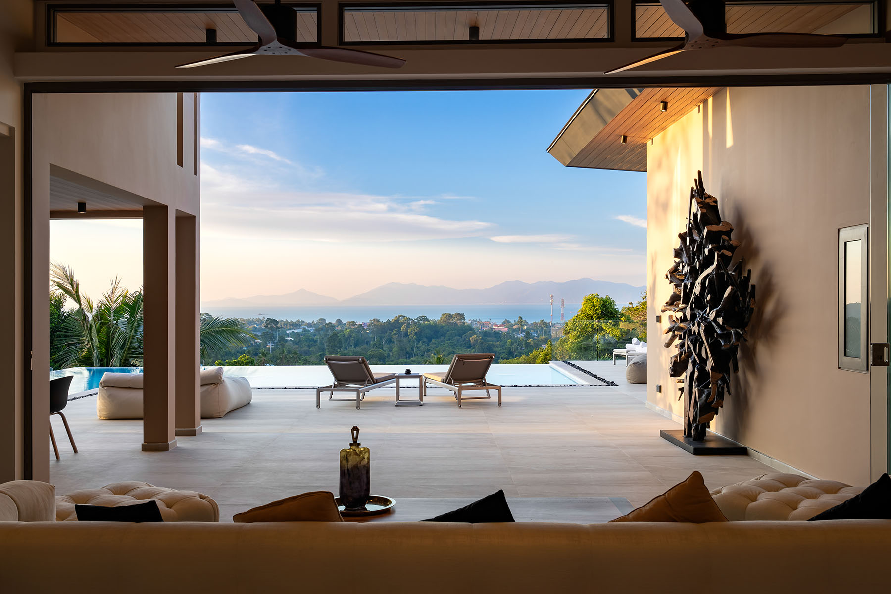 (SOLD) Villa Kelapa – Exquisite 4 Bedroom Seaview Pool Villa in Bophut for sale