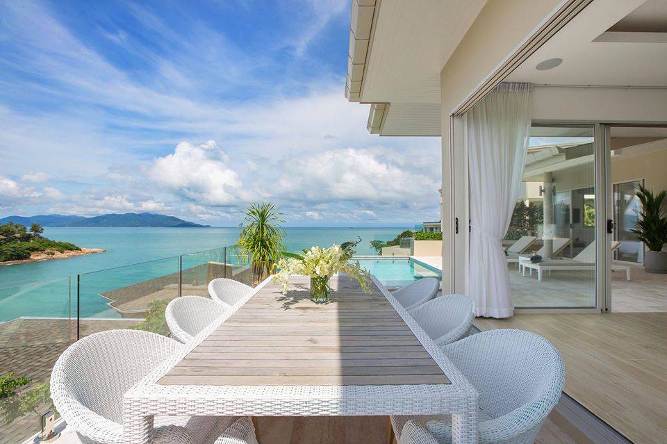 (SOLD) Elegant Contemporary 3 Bedroom Villa with Views Over Samrong Bay