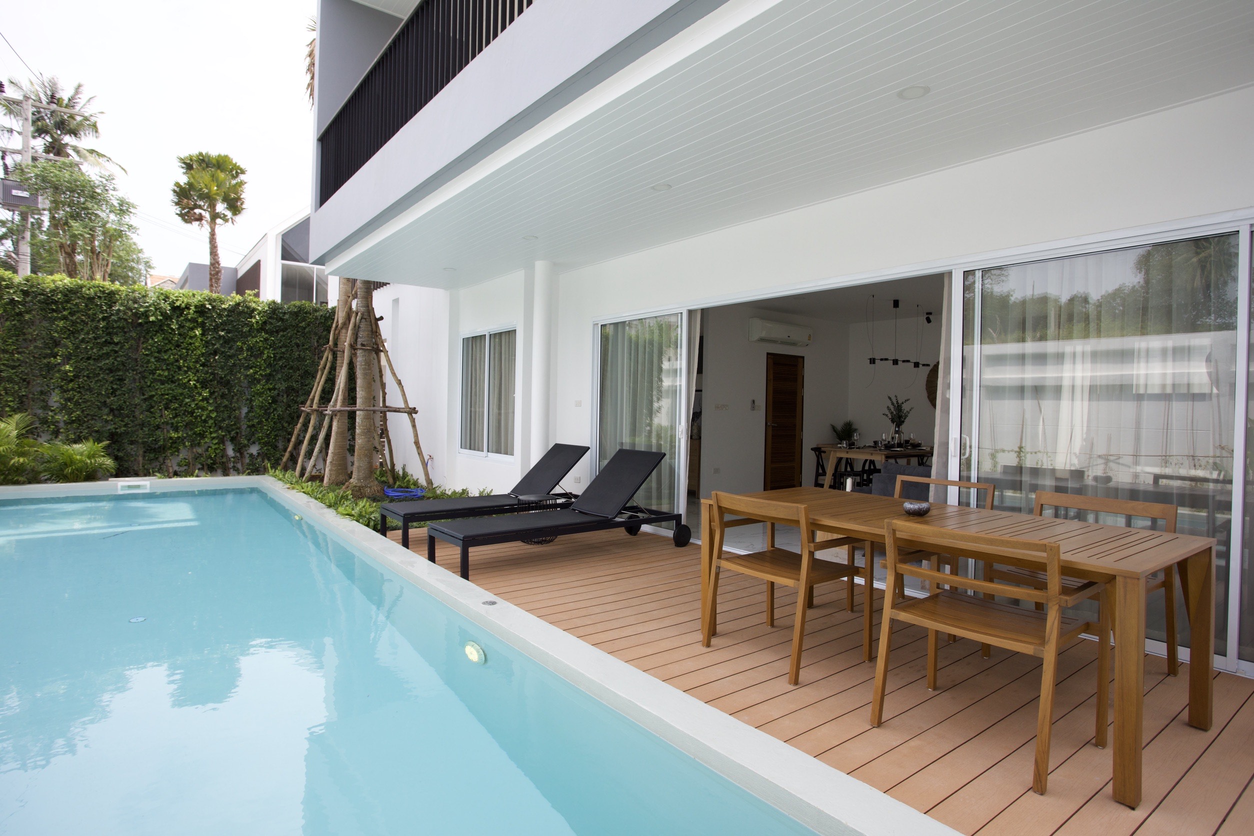(SOLD) Nordic 3 Bedroom Garden Pool Villa in Bangrak for sale